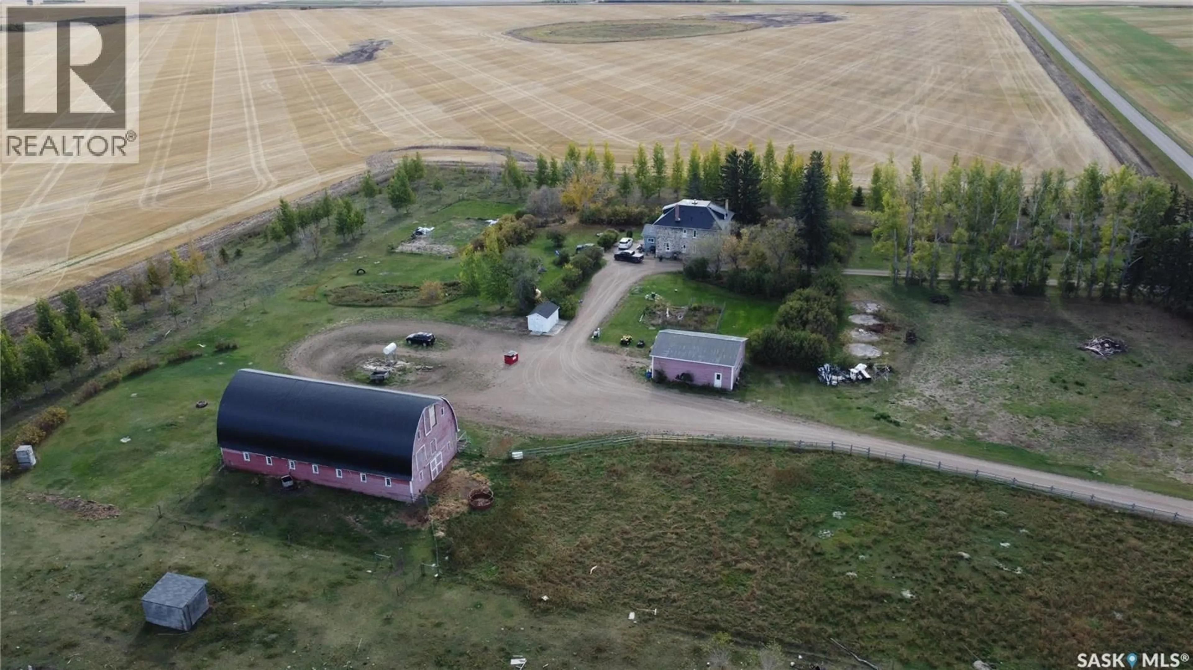 A pic from outside/outdoor area/front of a property/back of a property/a pic from drone, unknown for TAIT ACREAGE, Wolseley Rm No. 155 Saskatchewan S0G5H0