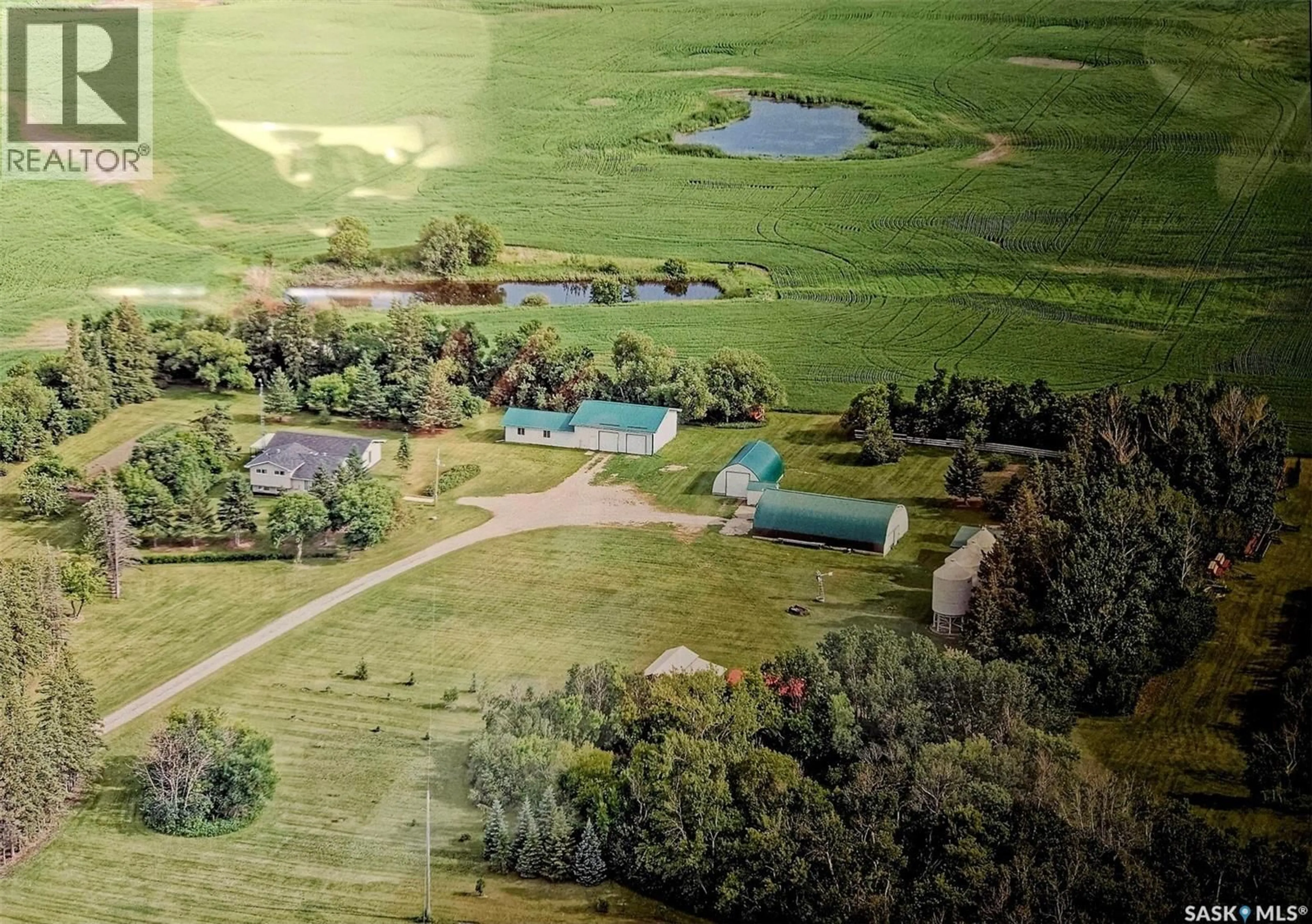 A pic from outside/outdoor area/front of a property/back of a property/a pic from drone, unknown for Quarter & Acreage - COUTURE HOME, Antler Rm No. 61 Saskatchewan S0C2H0