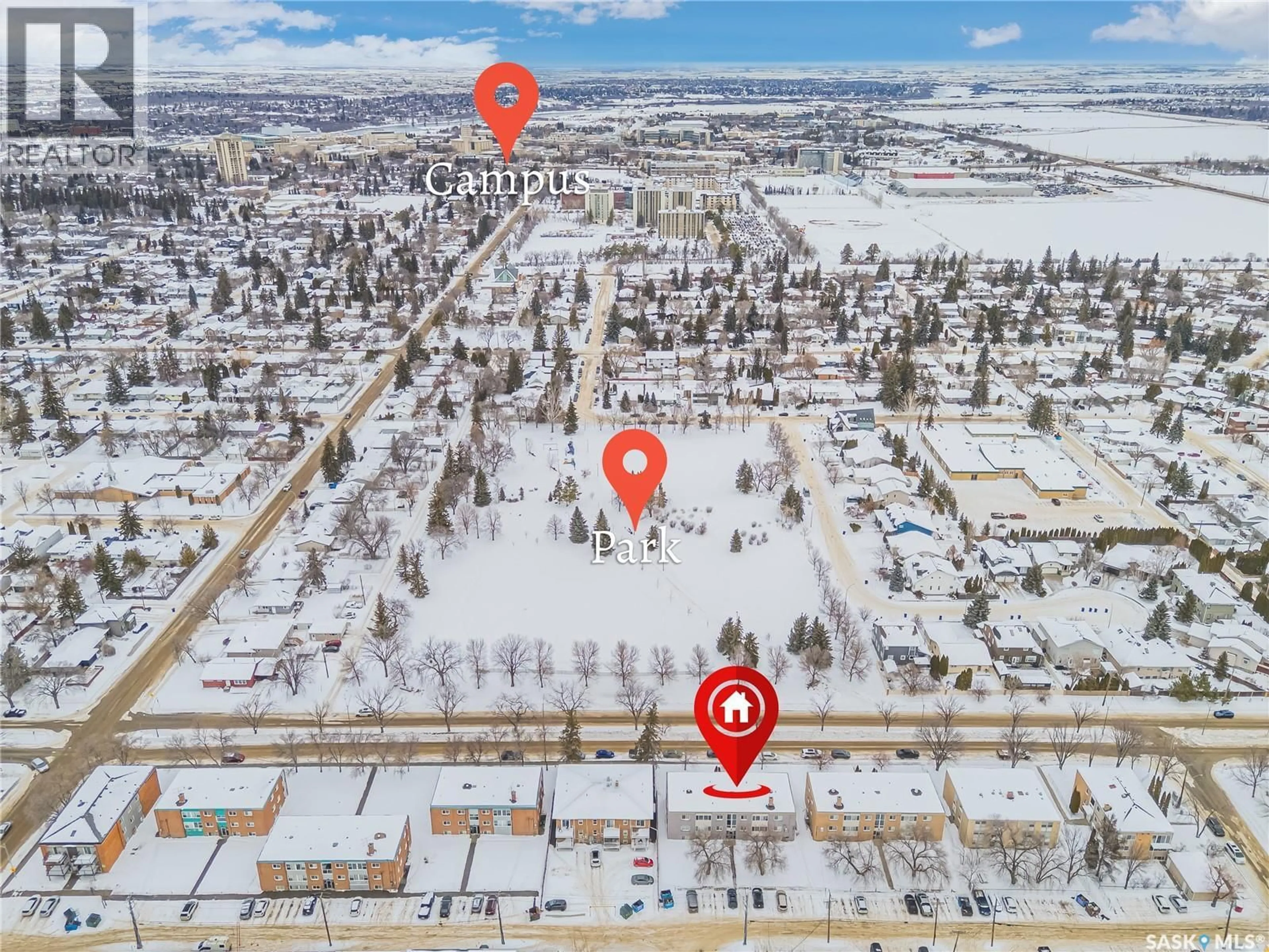 Picture of a map for 6 1604 MAIN STREET, Saskatoon Saskatchewan S7H0L7