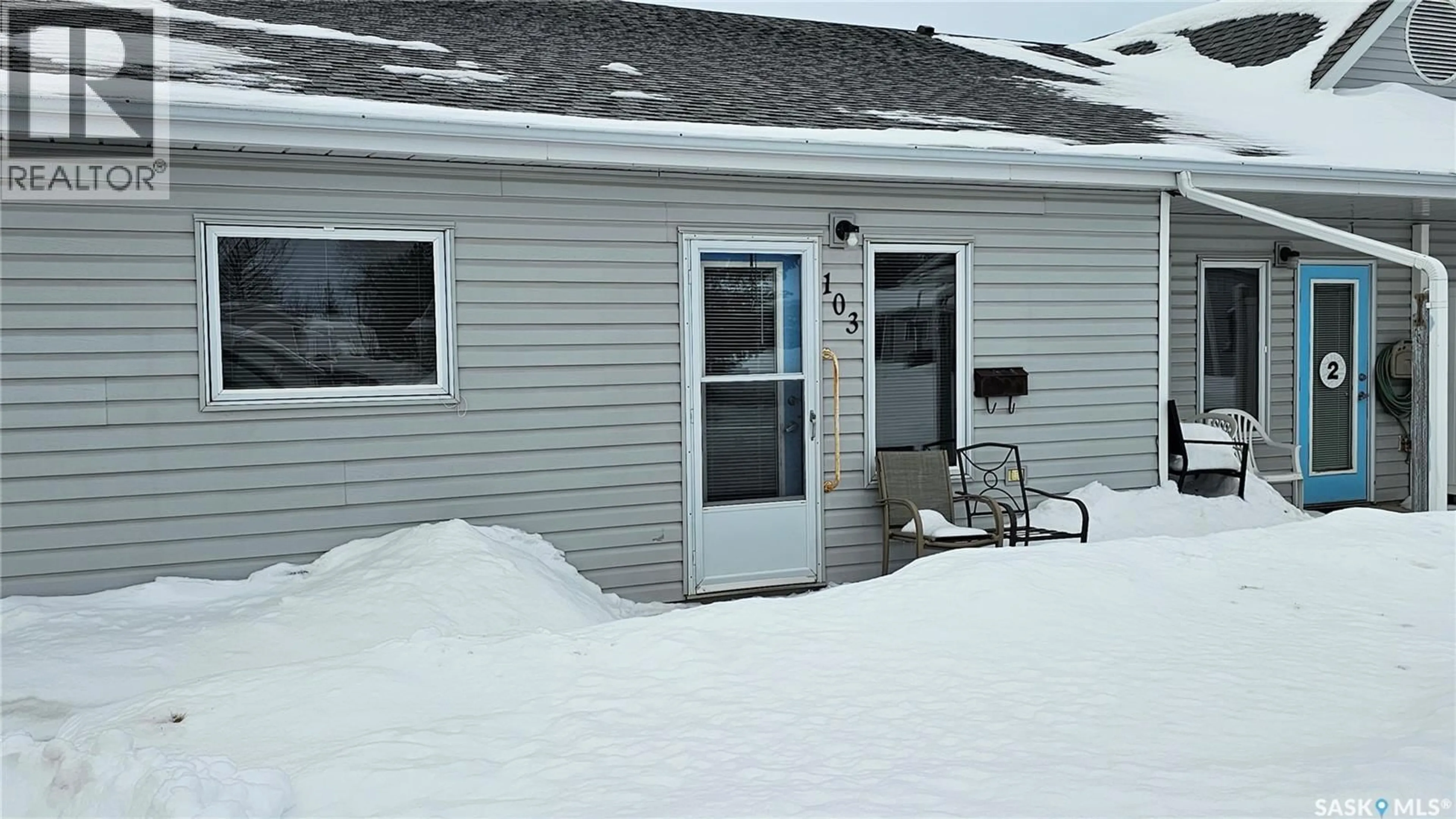 Patio, street for 103 - 631 5TH AVENUE, Humboldt Saskatchewan S0K2A0