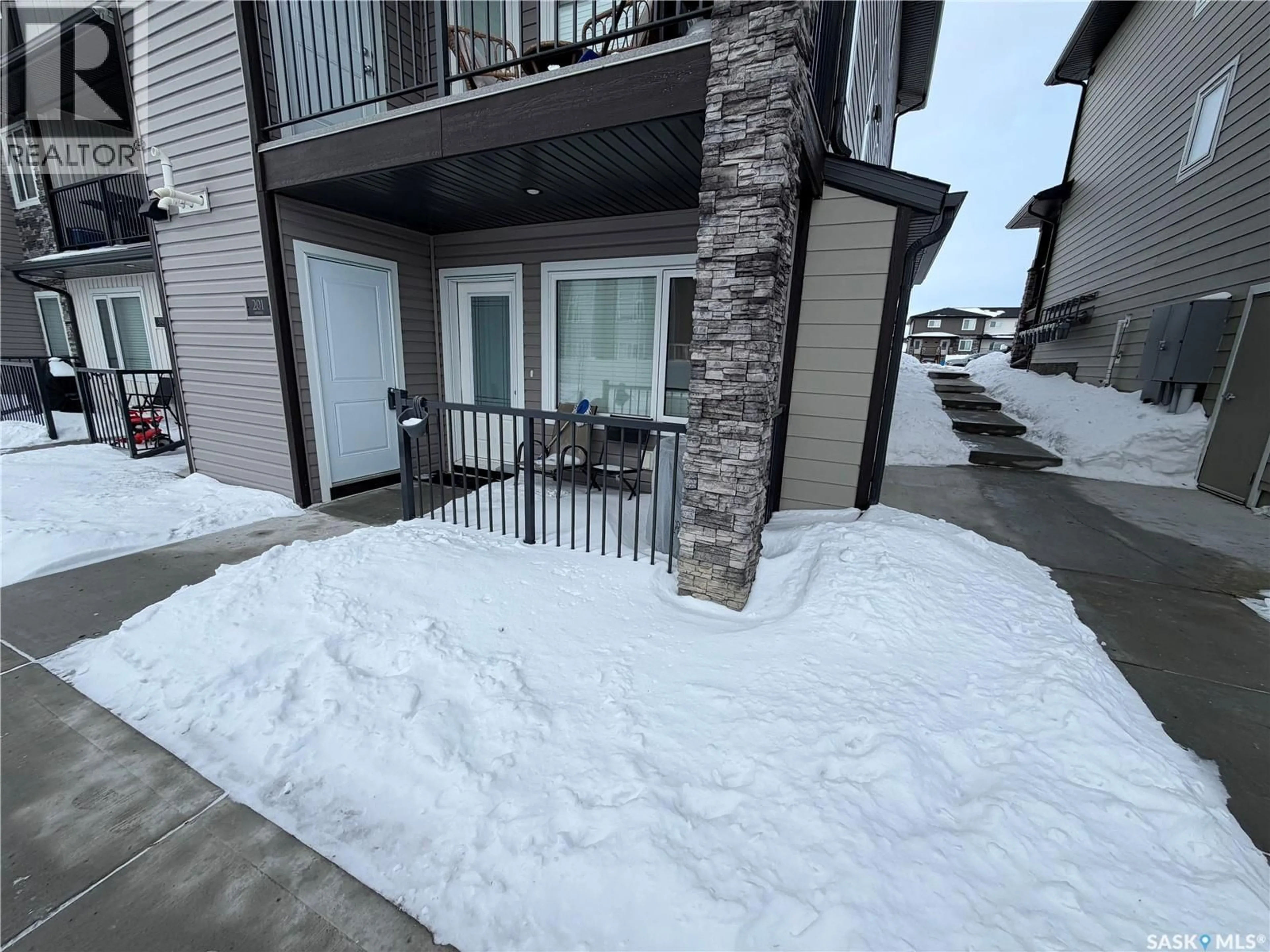 Patio, unknown for 201 110 AKHTAR BEND, Saskatoon Saskatchewan S7W0Y9