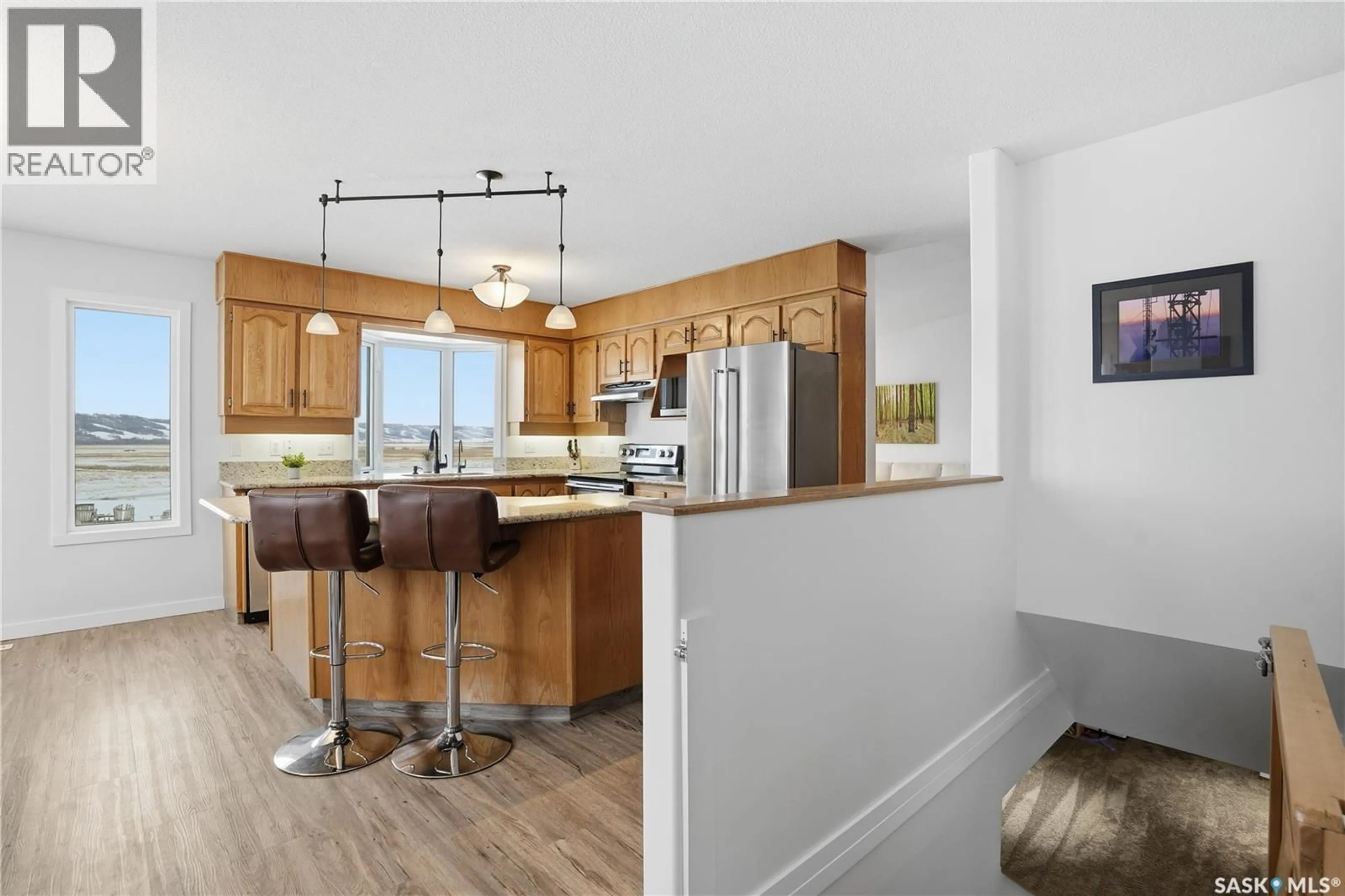 Open concept kitchen, unknown for SEABORG ACREAGE, Craven Saskatchewan S0G0W0