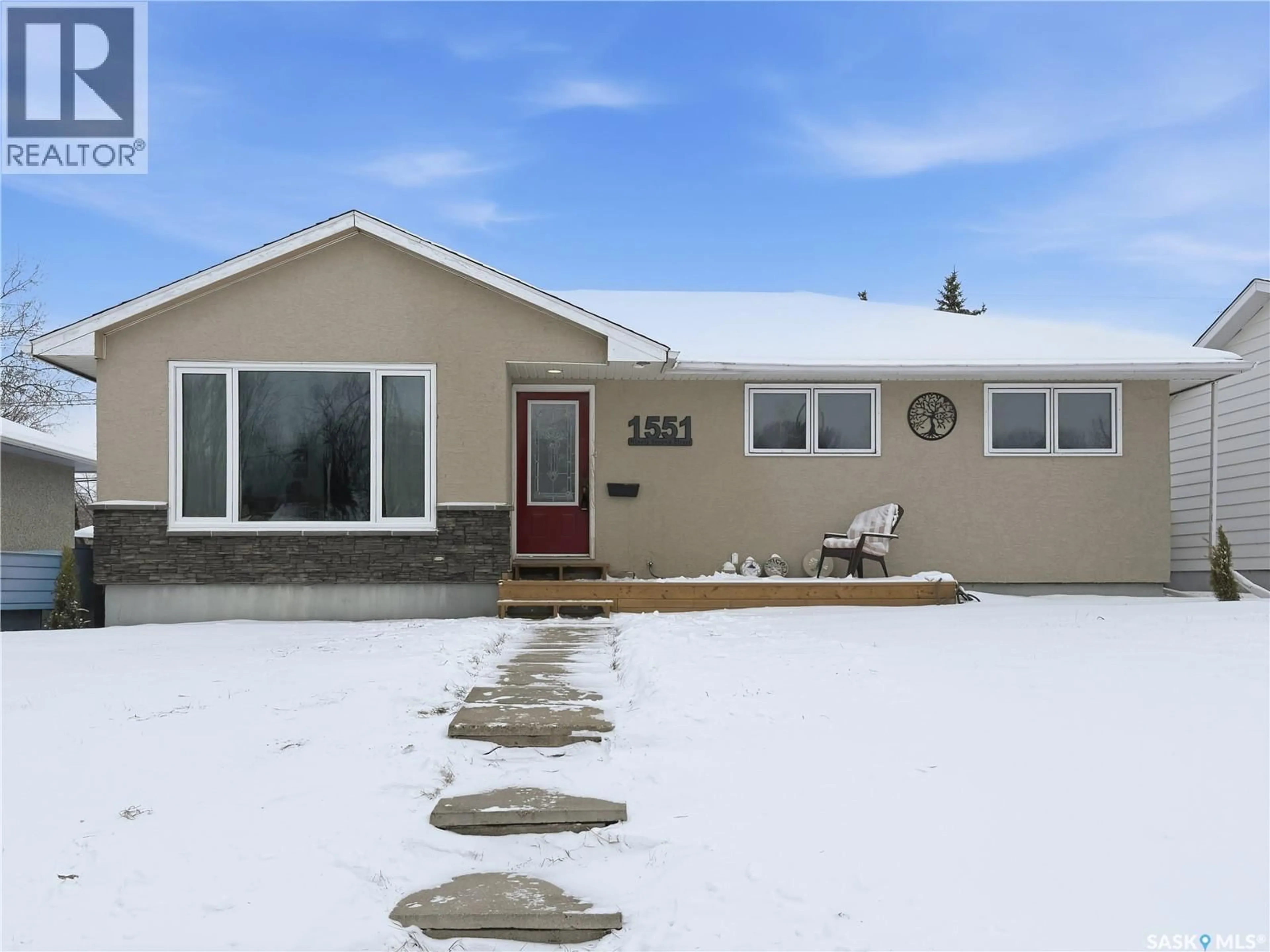 Home with vinyl exterior material, street for 1551 92ND STREET, North Battleford Saskatchewan S9A0B2