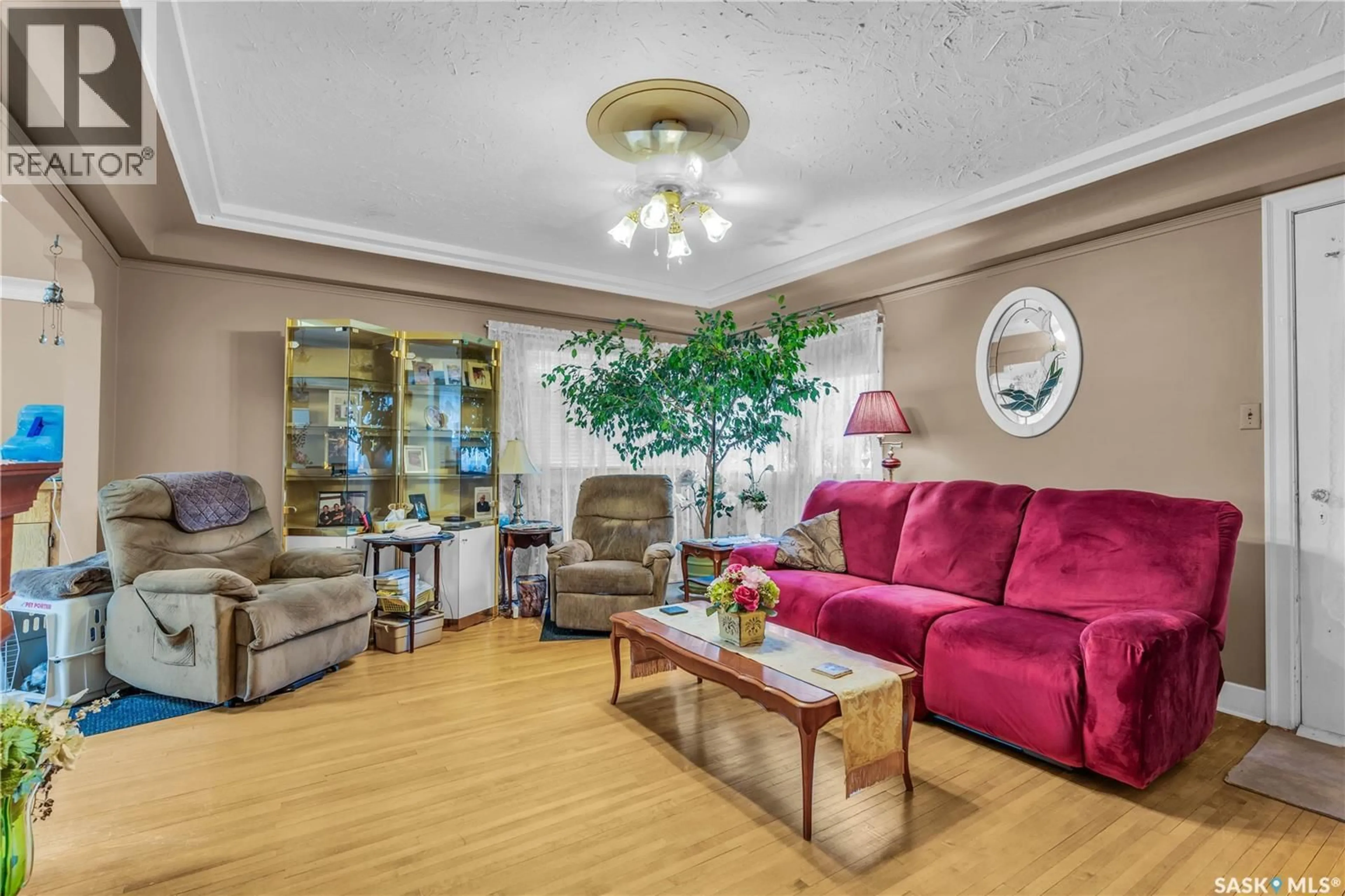 Living room with furniture, unknown for 1262 103RD STREET, North Battleford Saskatchewan S9A1K8