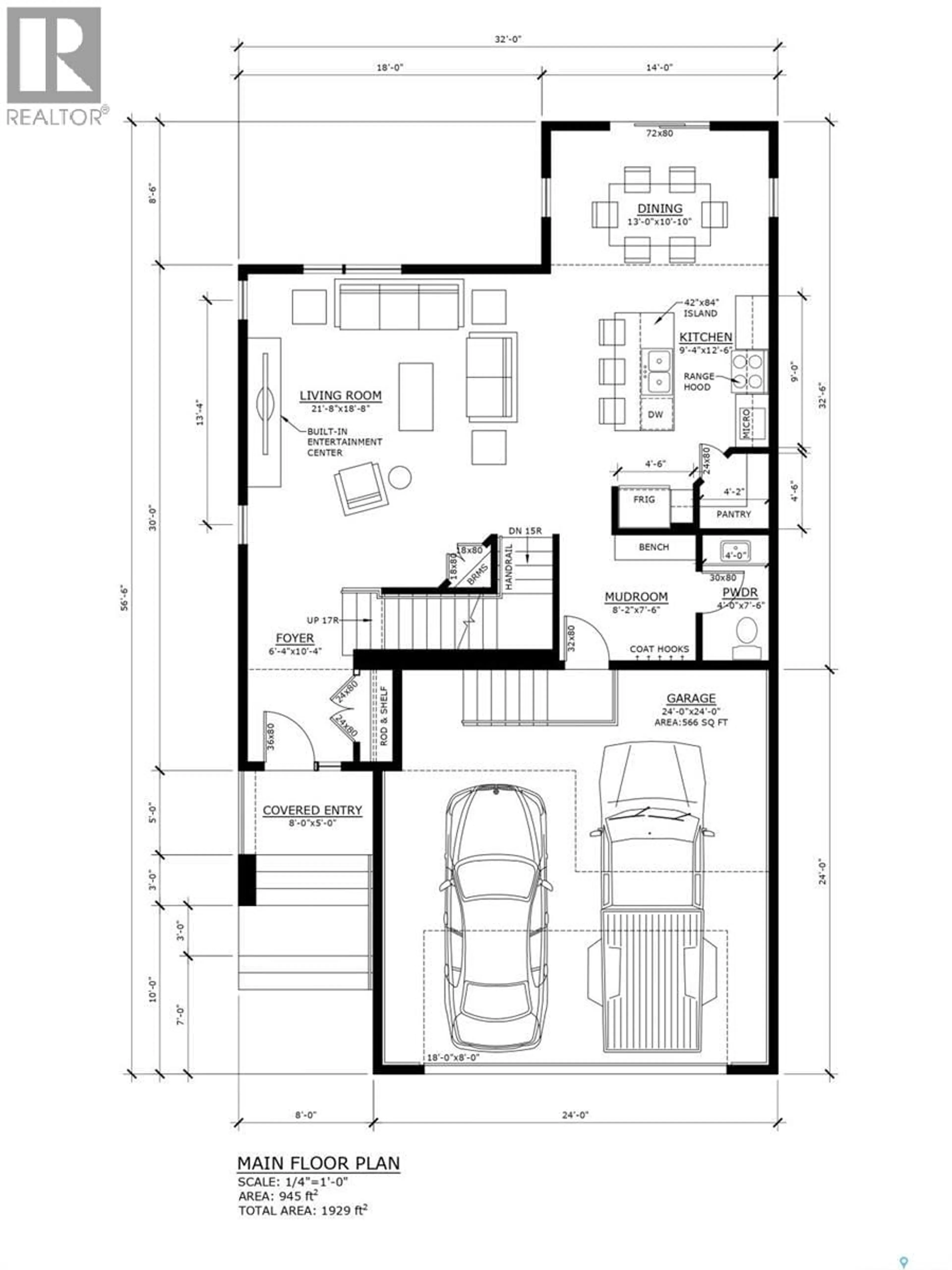 Floor plan for 55 COUNTRY ROAD, Lumsden Saskatchewan S0G3C0