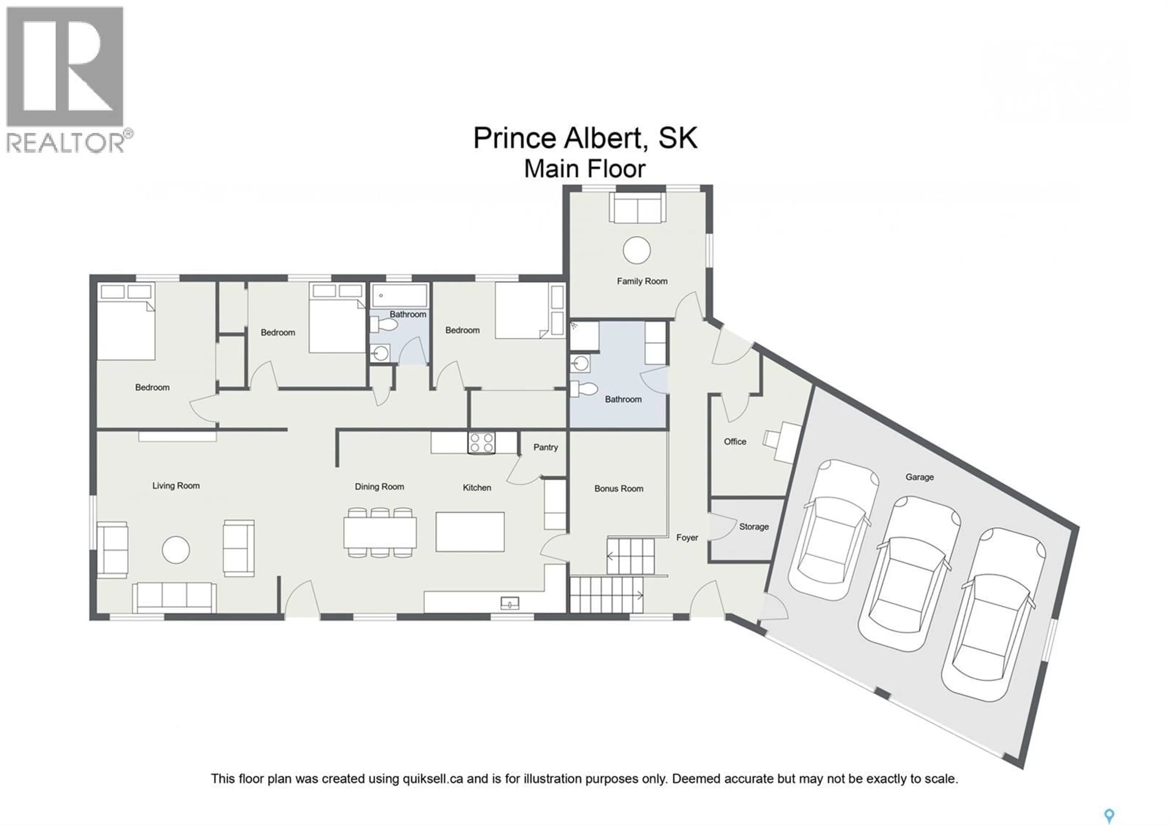 Floor plan for MCLEOD ROAD, Buckland Rm No. 491 Saskatchewan S6V5R3
