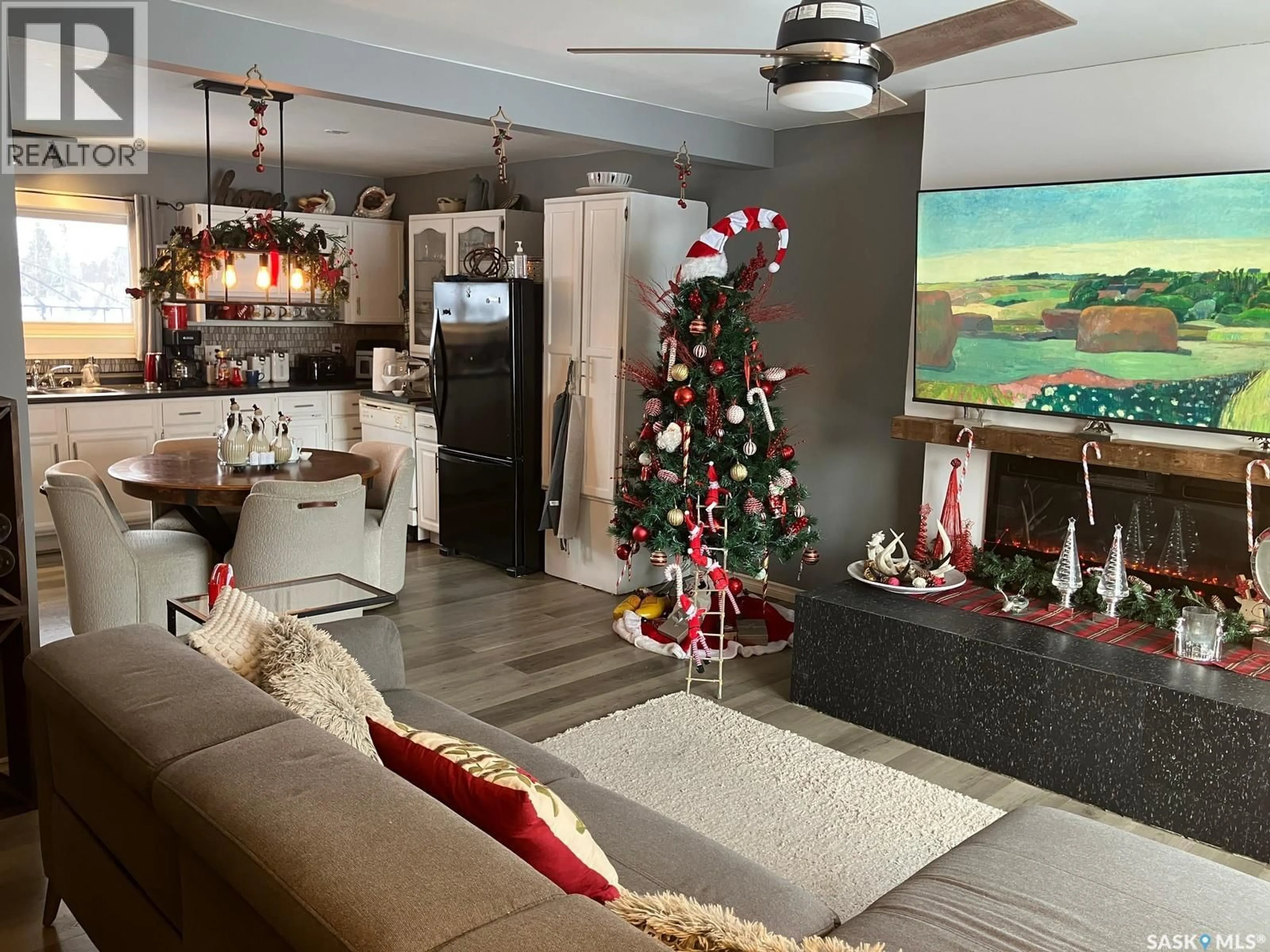 Living room with furniture, unknown for 108 2ND STREET, Smeaton Saskatchewan S0J2J0