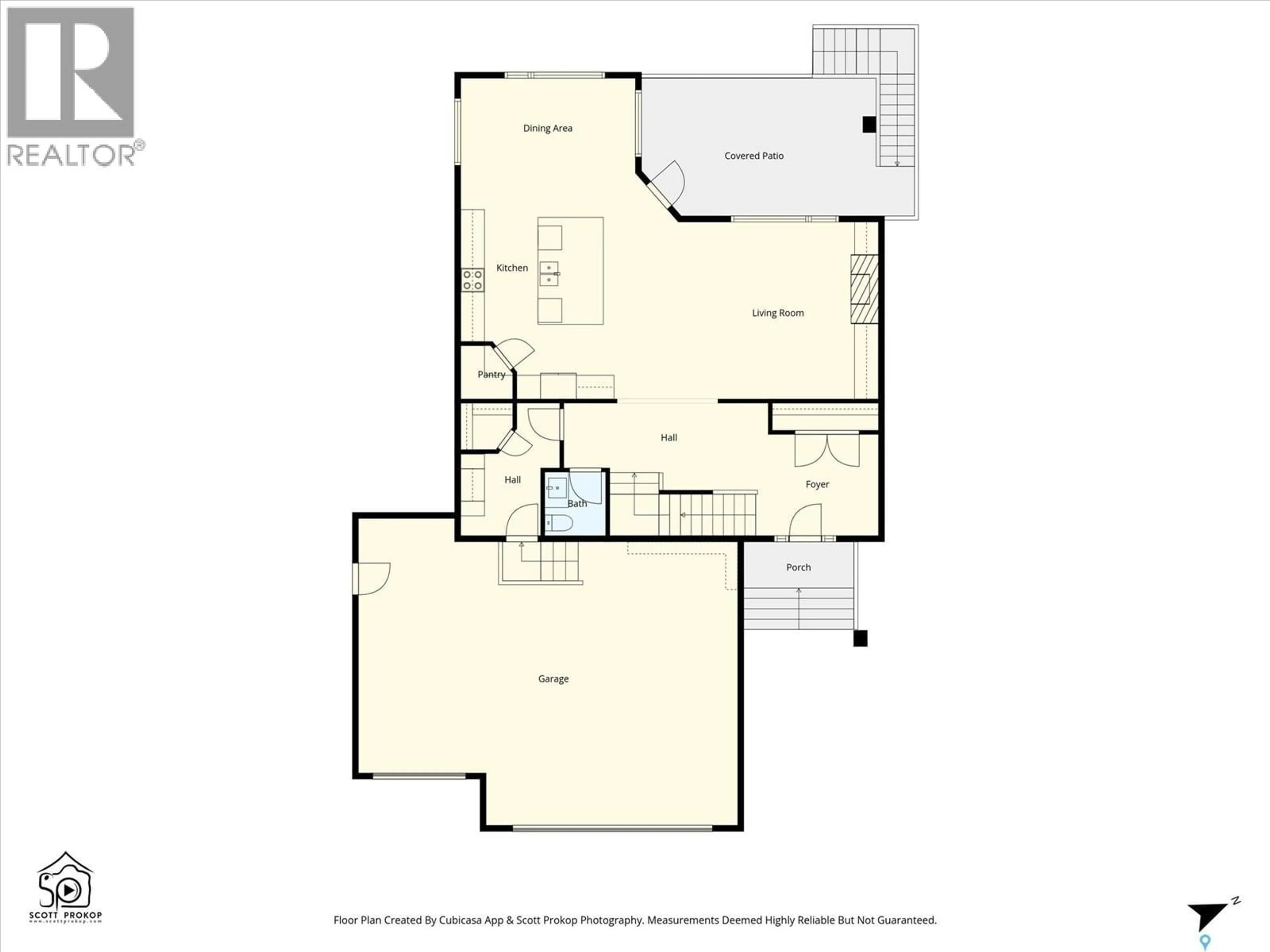 Floor plan for 519 BENNION TERRACE, Saskatoon Saskatchewan S7W0H2