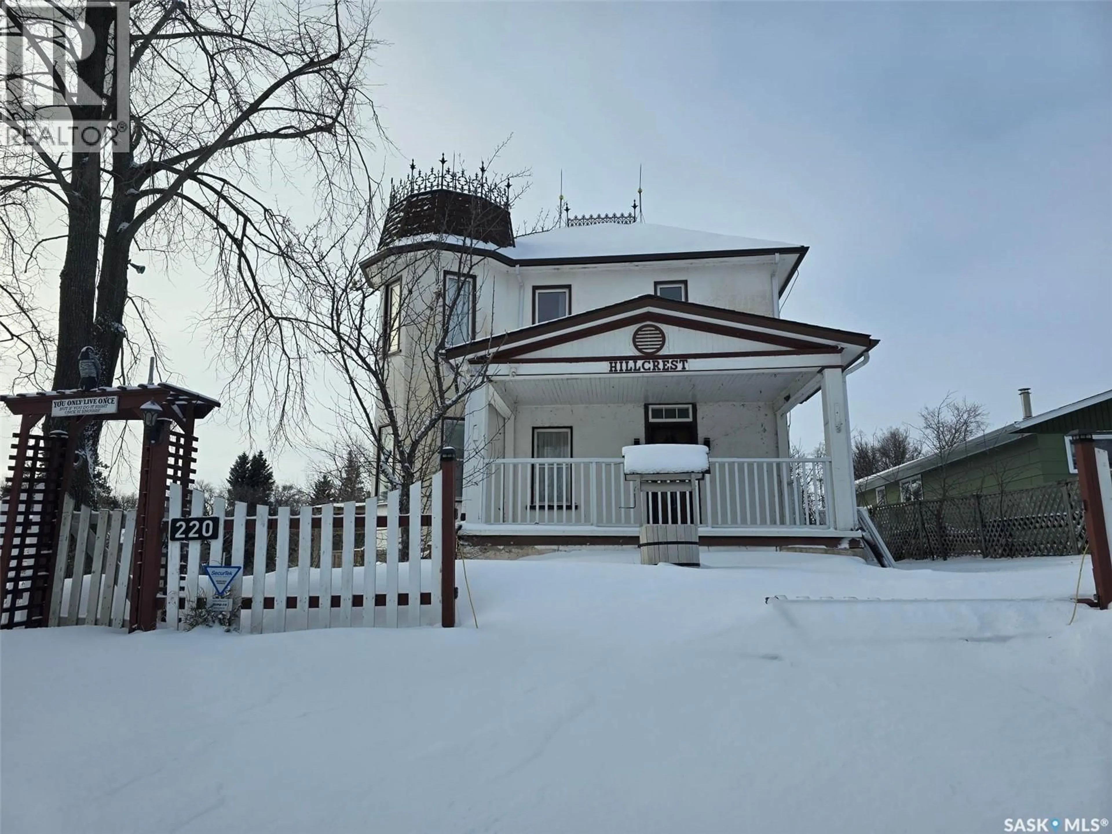 A pic from outside/outdoor area/front of a property/back of a property/a pic from drone, building for 220 RICHMOND STREET, Wolseley Saskatchewan S0G5H0