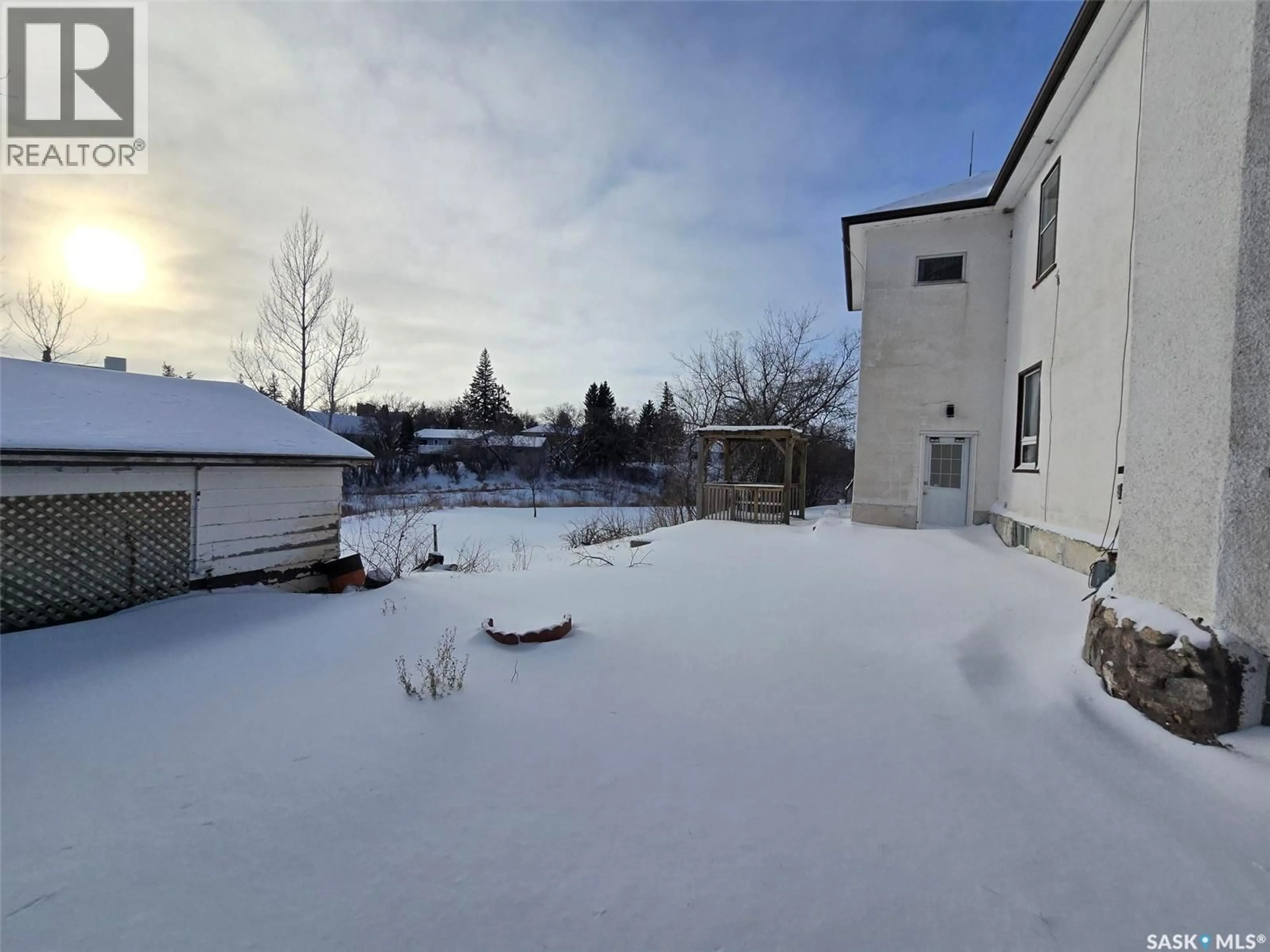 A pic from outside/outdoor area/front of a property/back of a property/a pic from drone, unknown for 220 RICHMOND STREET, Wolseley Saskatchewan S0G5H0