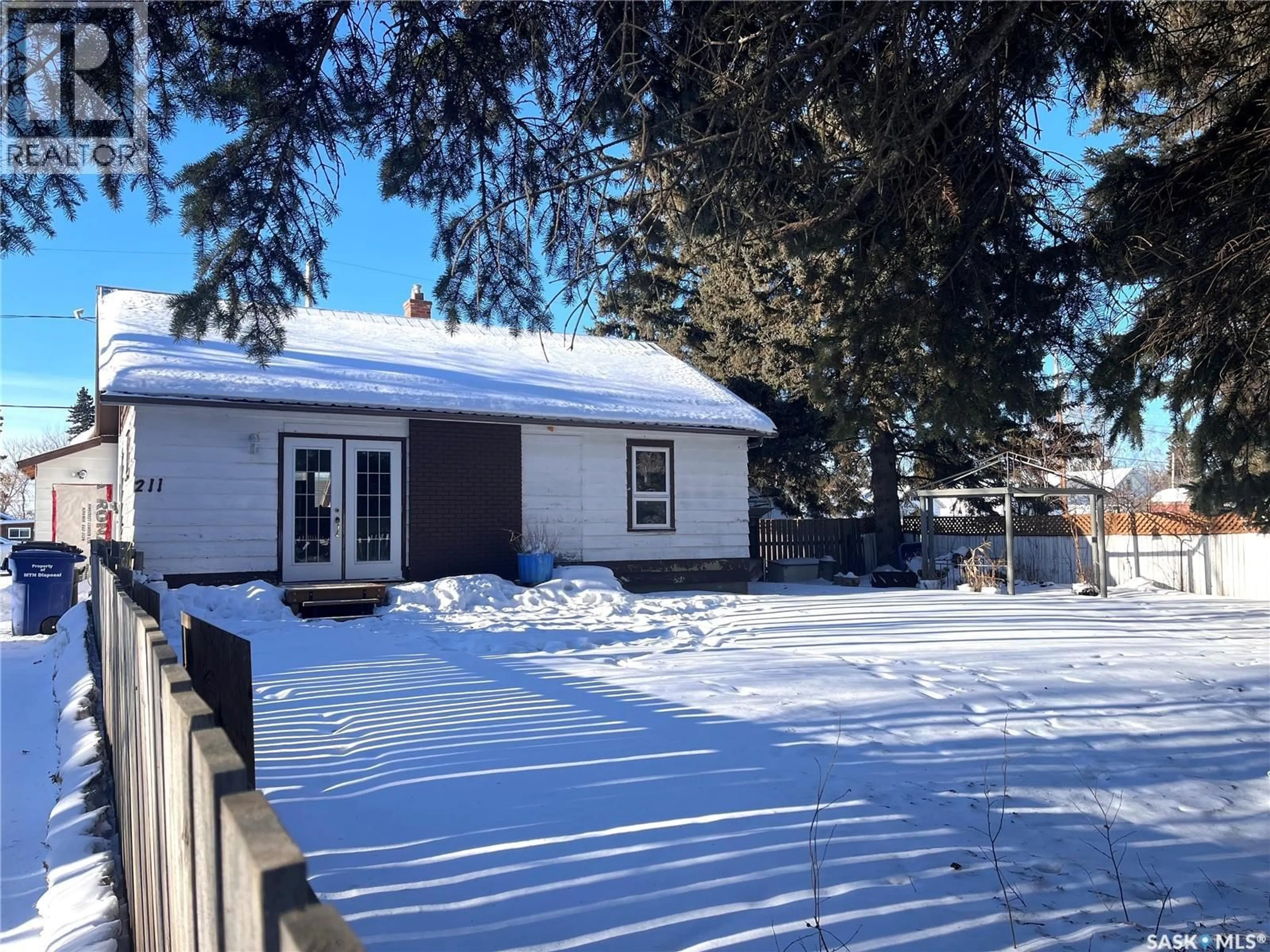 A pic from outside/outdoor area/front of a property/back of a property/a pic from drone, street for 211 ELIZA AVENUE, White Fox Saskatchewan S0J3B0