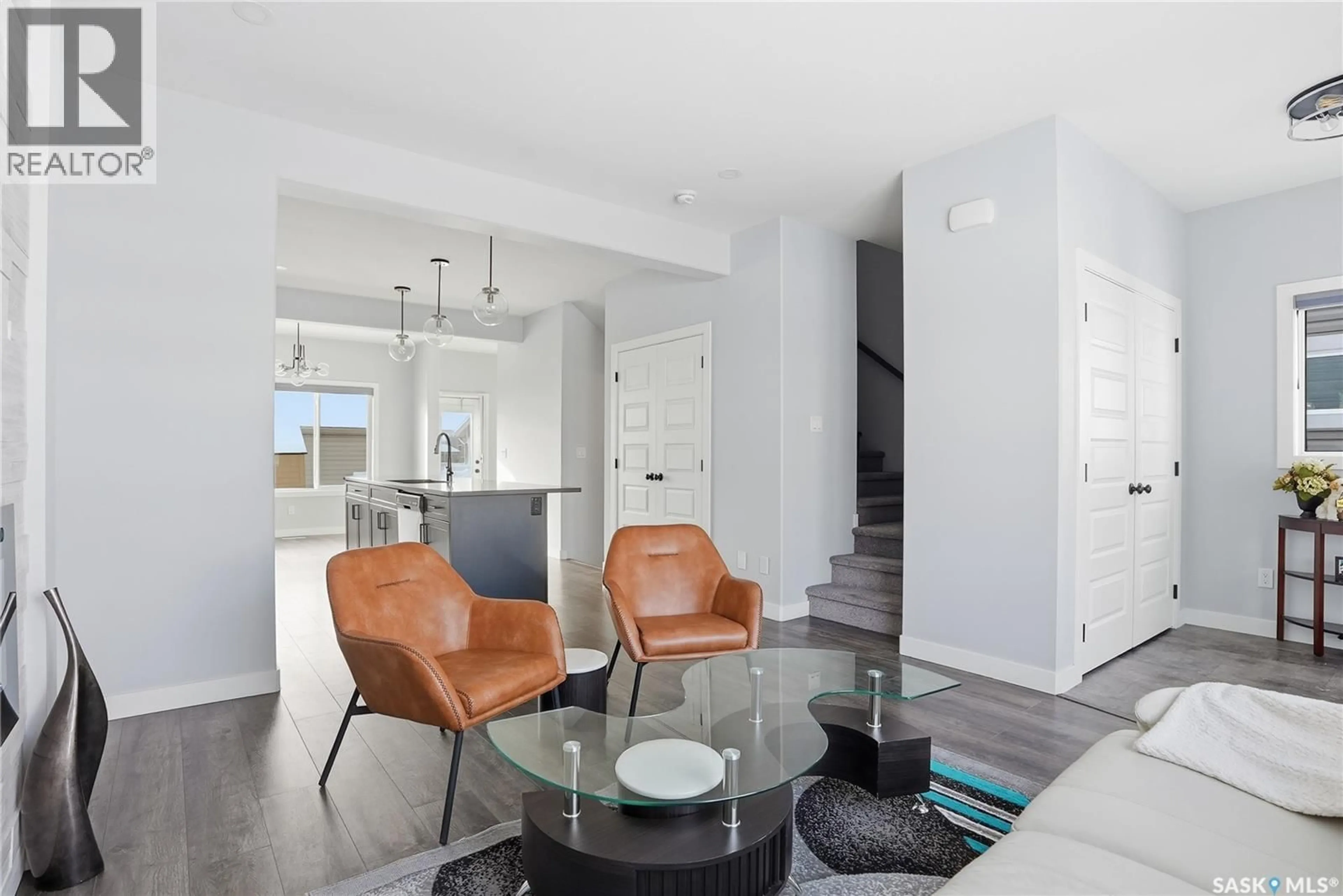 Living room with furniture, unknown for 306 BRIGHTON BOULEVARD, Saskatoon Saskatchewan S7V0V8