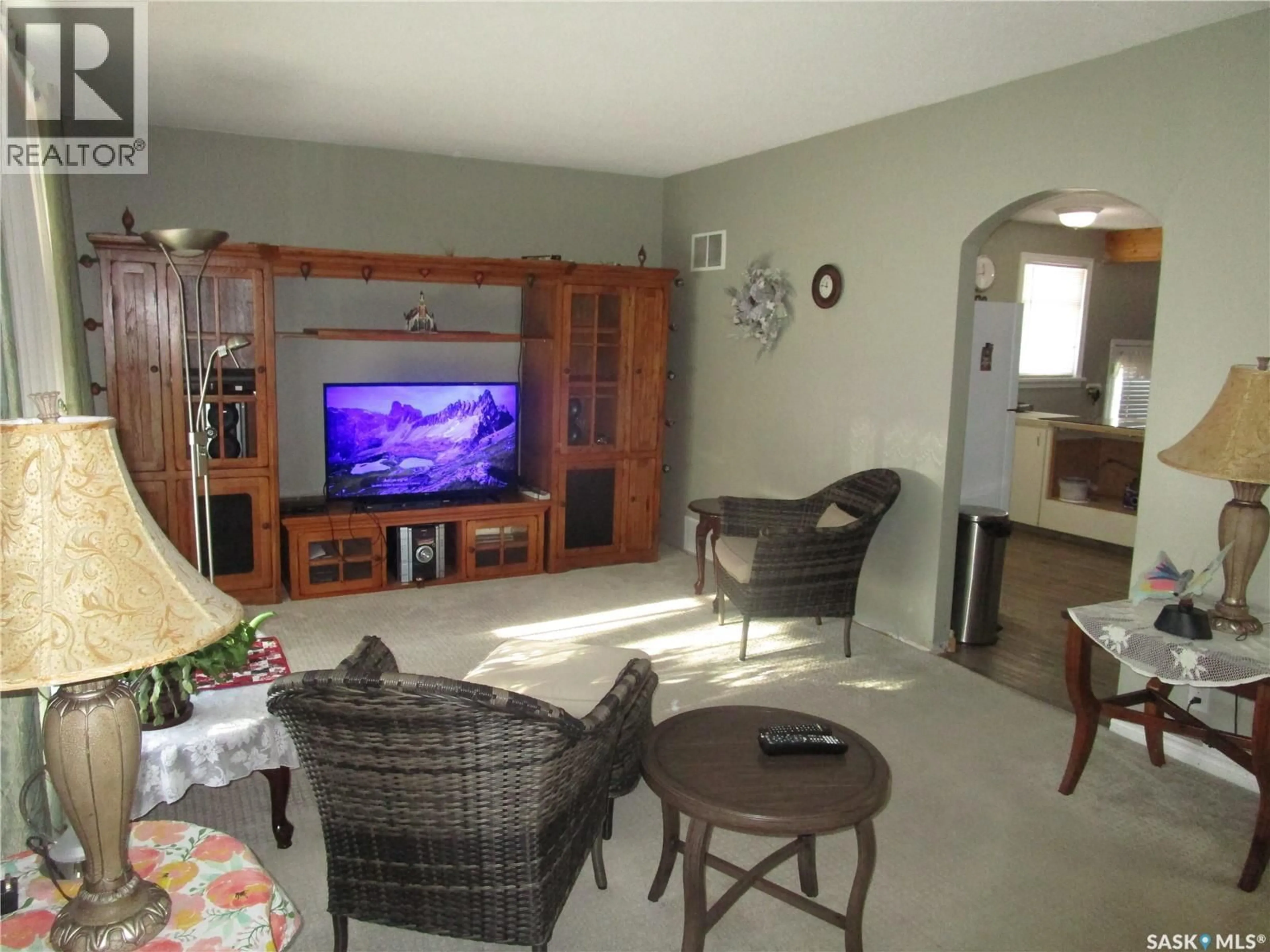Living room with furniture, unknown for 250 1ST AVENUE, Bengough Saskatchewan S0C0K0