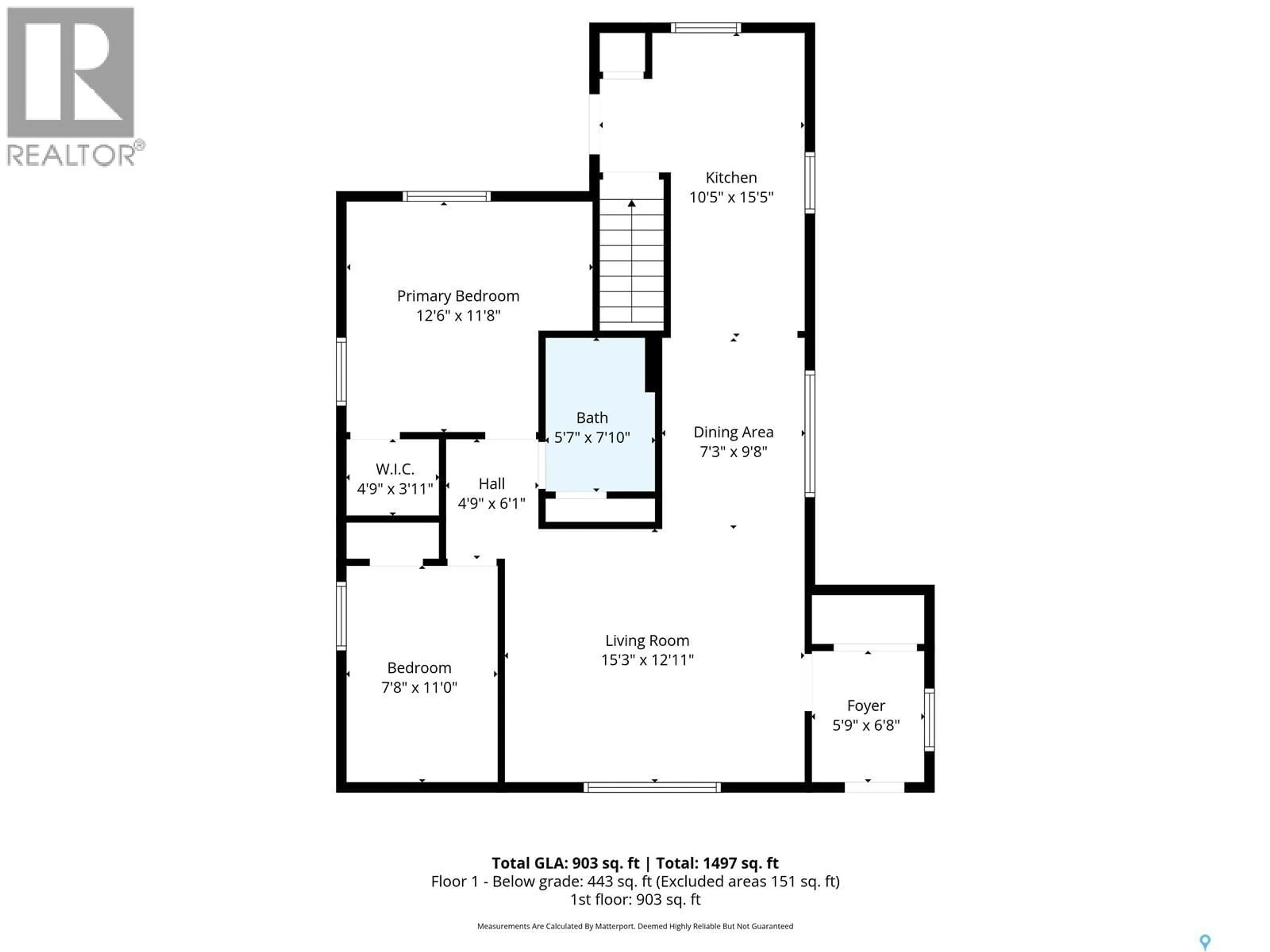 Floor plan for 10 CONNAUGHT PLACE, Saskatoon Saskatchewan S7L1C7