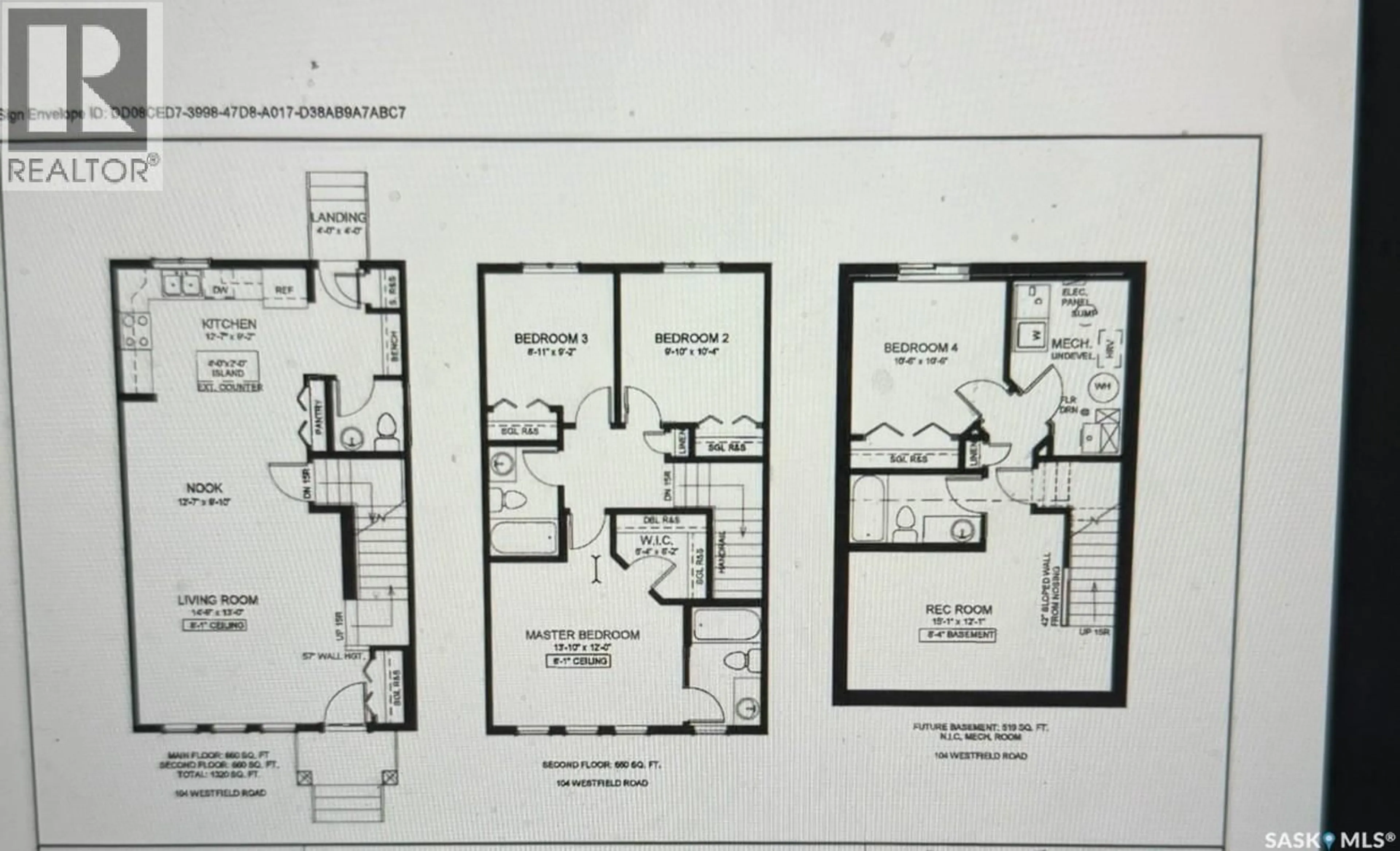 Floor plan for 104 WESTFIELD ROAD, Saskatoon Saskatchewan S7V0Z8