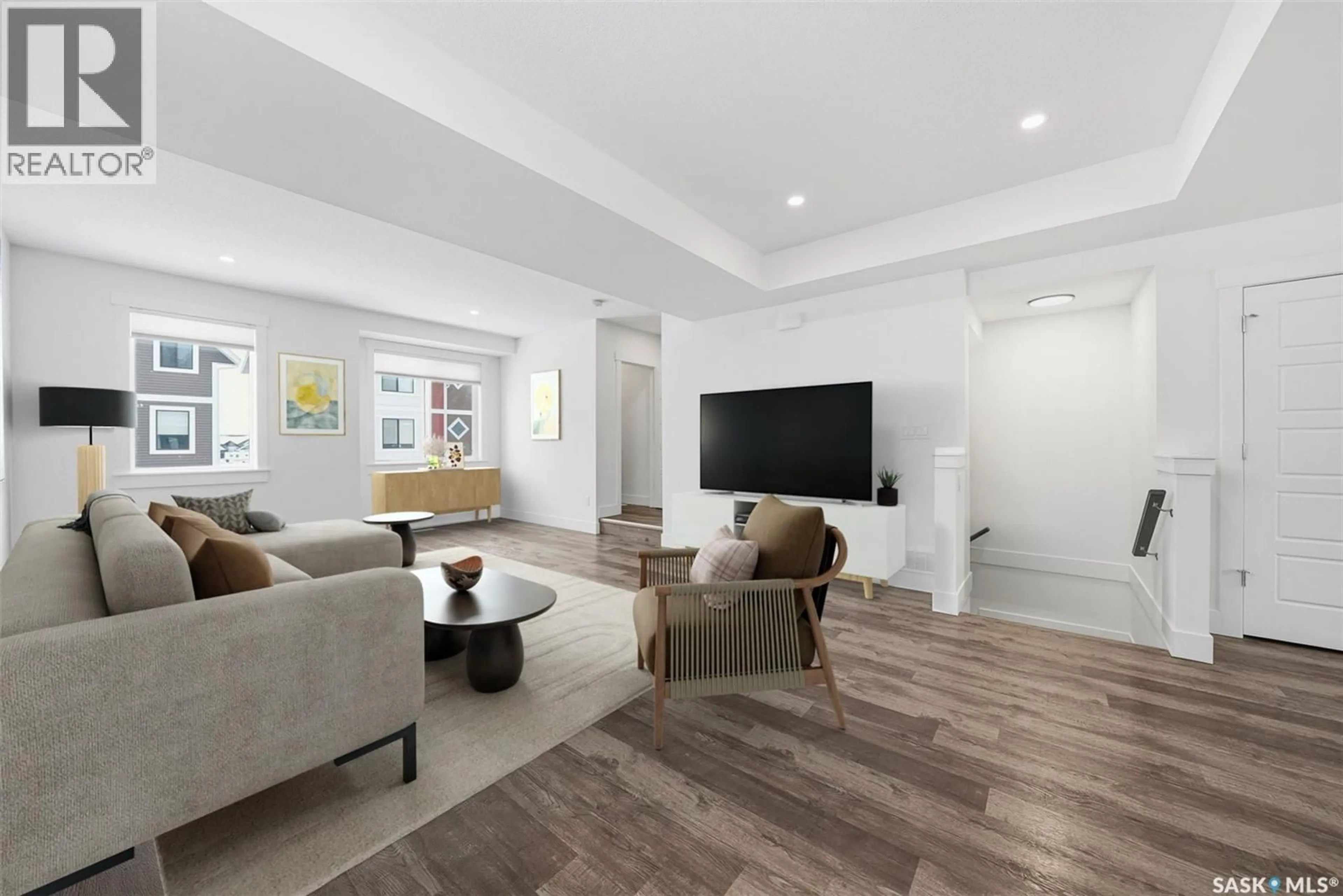 Living room with furniture, unknown for 47 ST ANDREWS LANE, Warman Saskatchewan S0K4S4