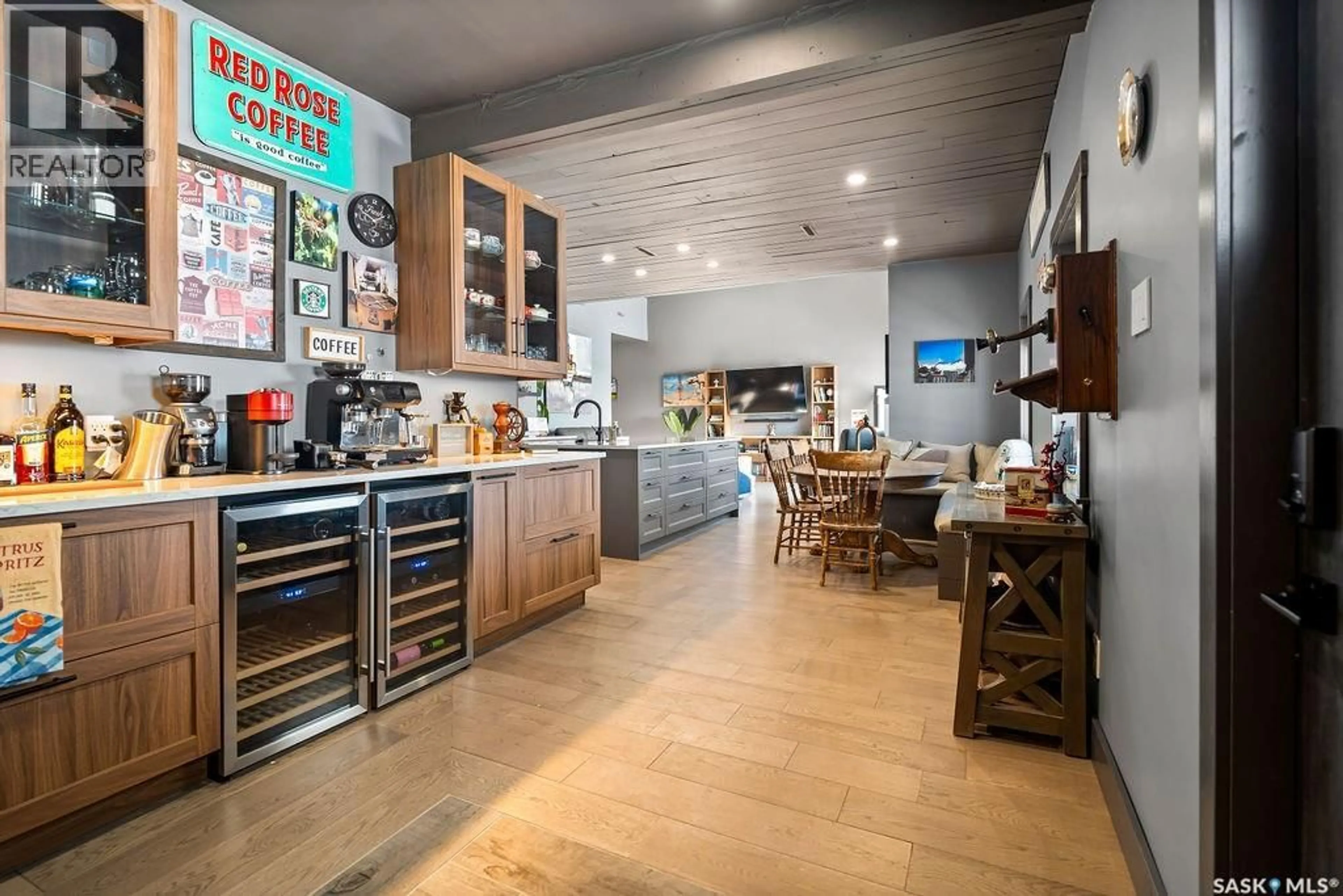 Open concept kitchen, unknown for COTE ACREAGE, Benson Rm No. 35 Saskatchewan S4A2X8