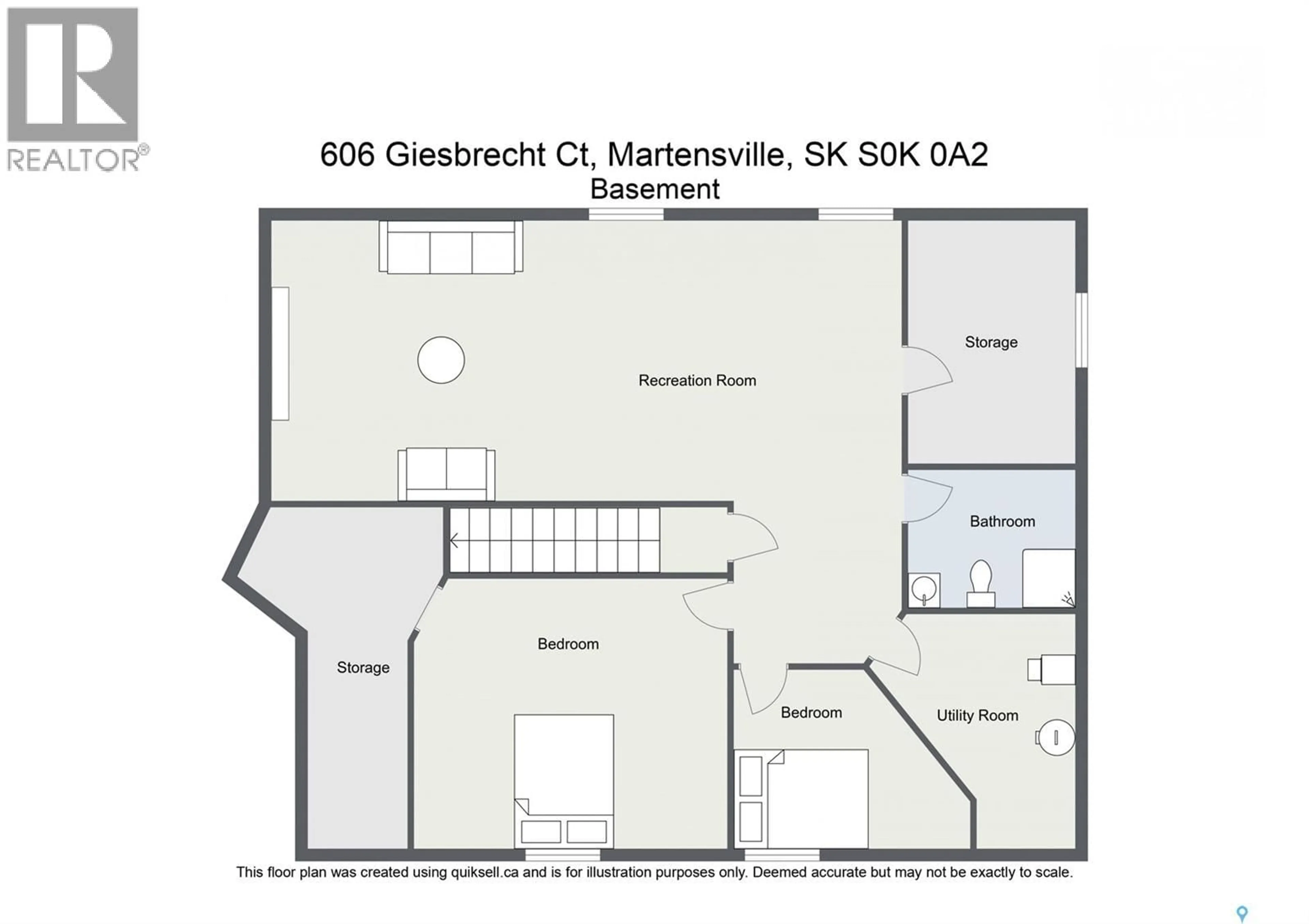 Floor plan for 606 GIESBRECHT COURT, Martensville Saskatchewan S0K2T2