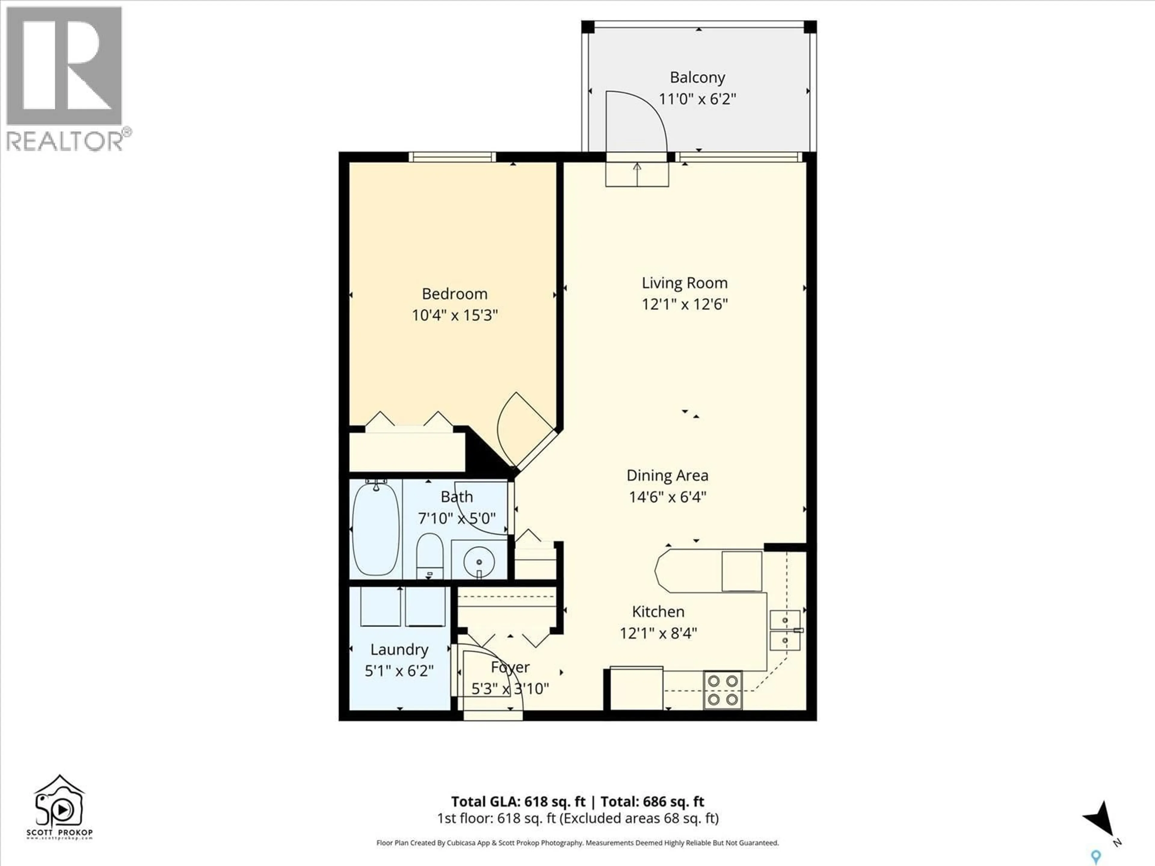 Floor plan for 150 - 118 PAWLYCHENKO LANE, Saskatoon Saskatchewan S7V0B4