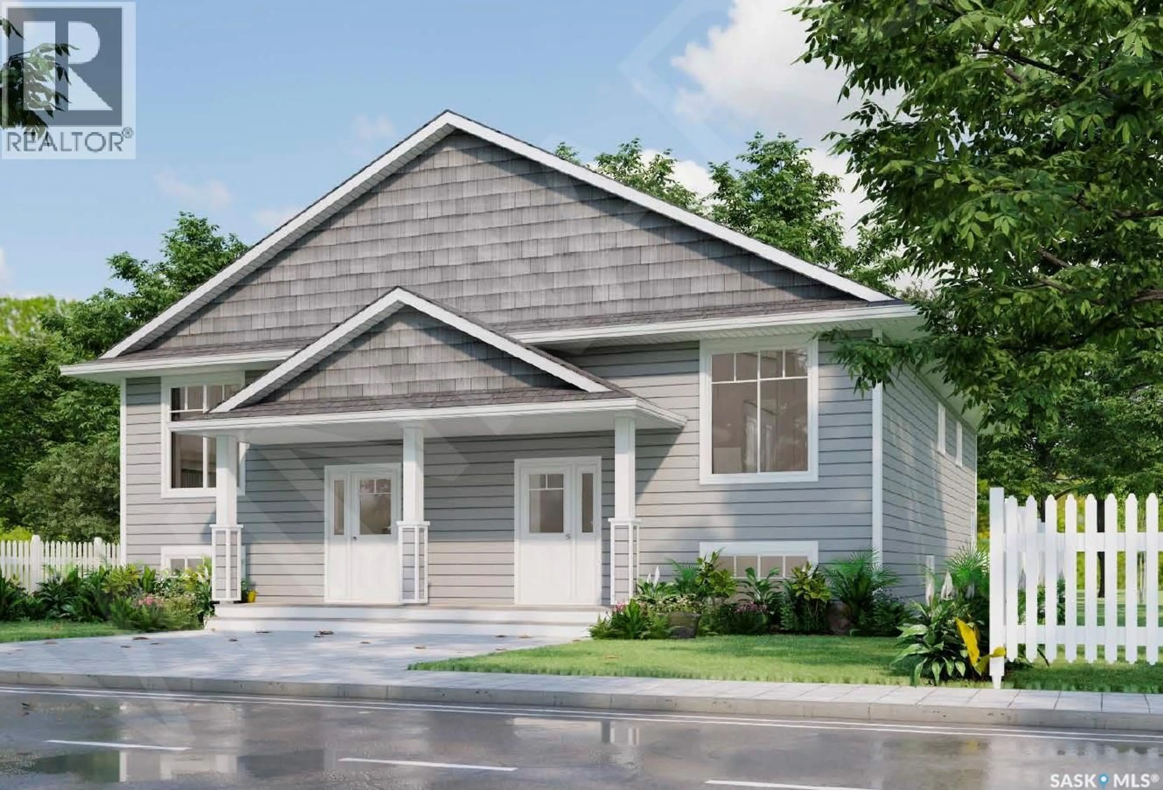 Home with vinyl exterior material, street for 354-358 STEHWIEN STREET, Saskatoon Saskatchewan S7W1M9