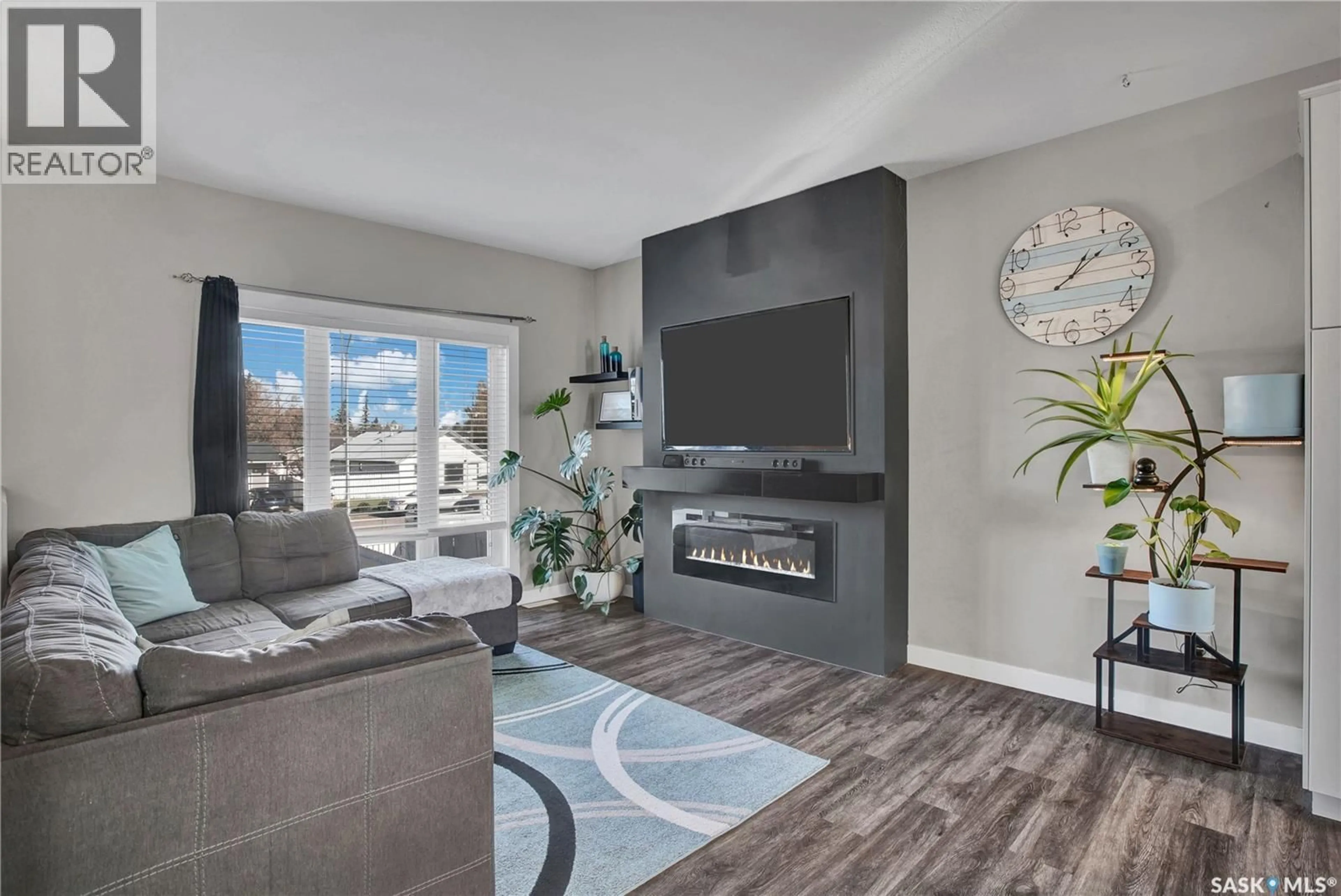 Living room with furniture, unknown for 214 4TH STREET, Hague Saskatchewan S0K1X0