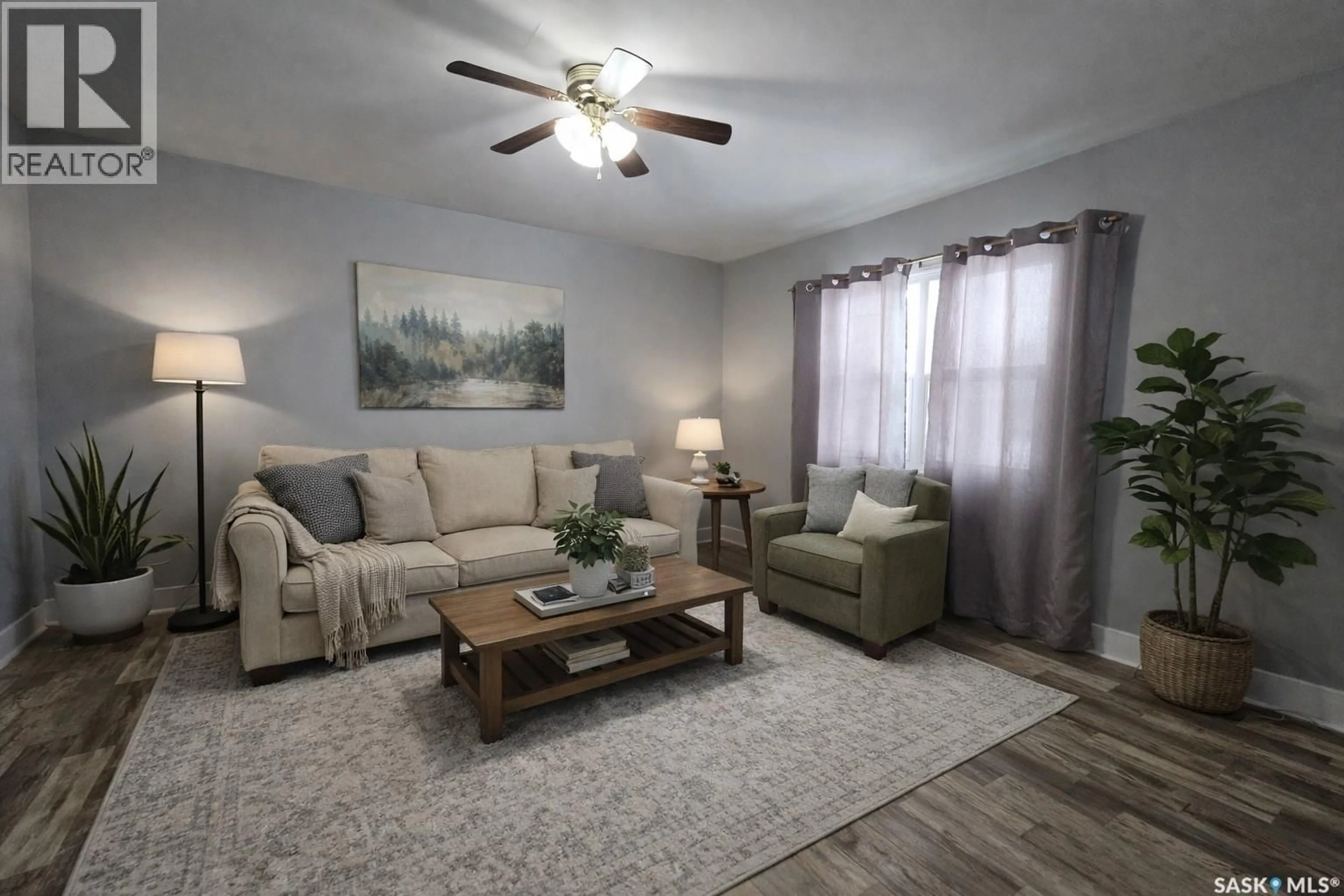 Living room with furniture, unknown for 1672 103RD STREET, North Battleford Saskatchewan S9A1L7