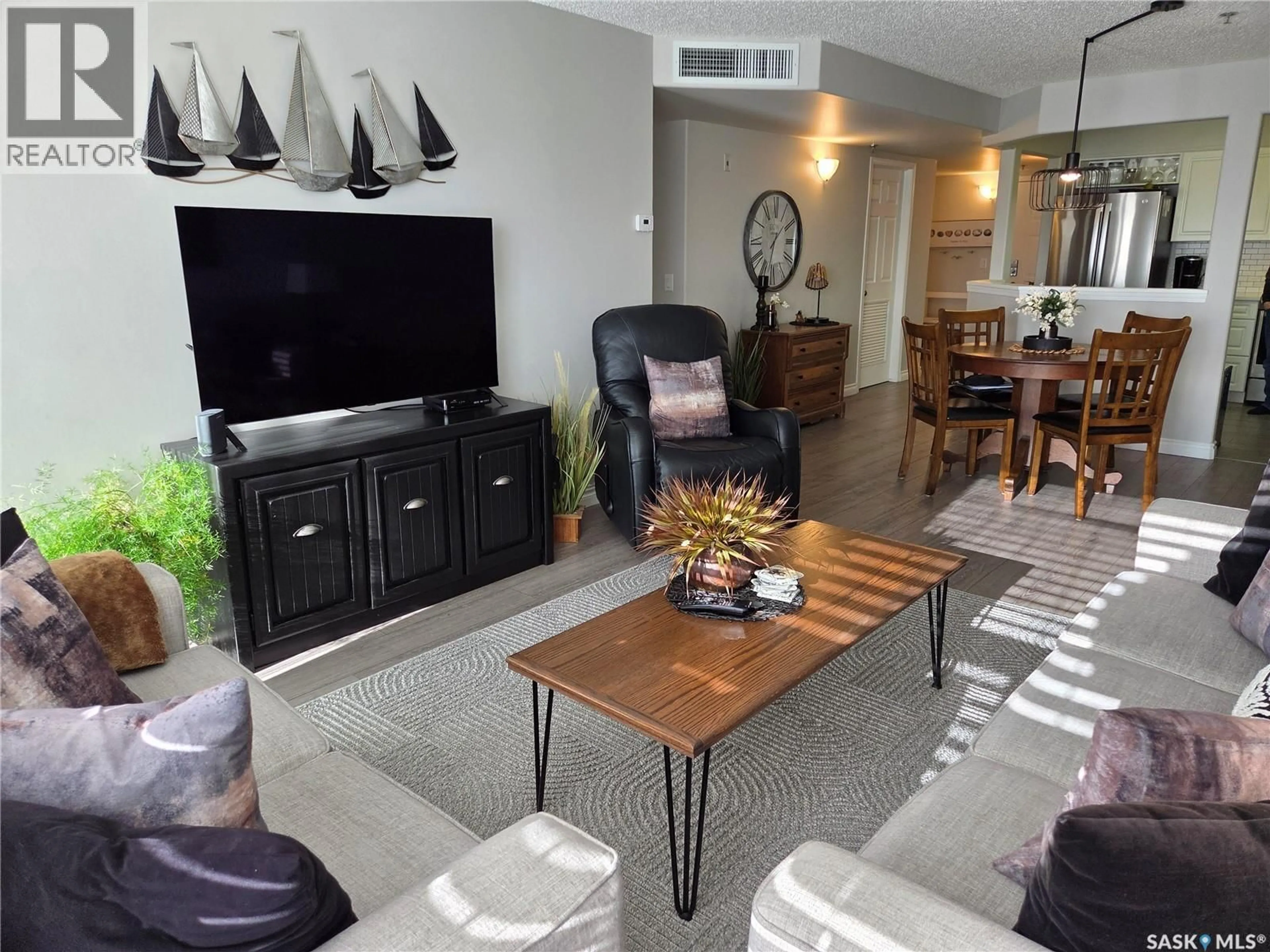 Living room with furniture, unknown for 202 729 101ST AVENUE, Tisdale Saskatchewan S0E1T0