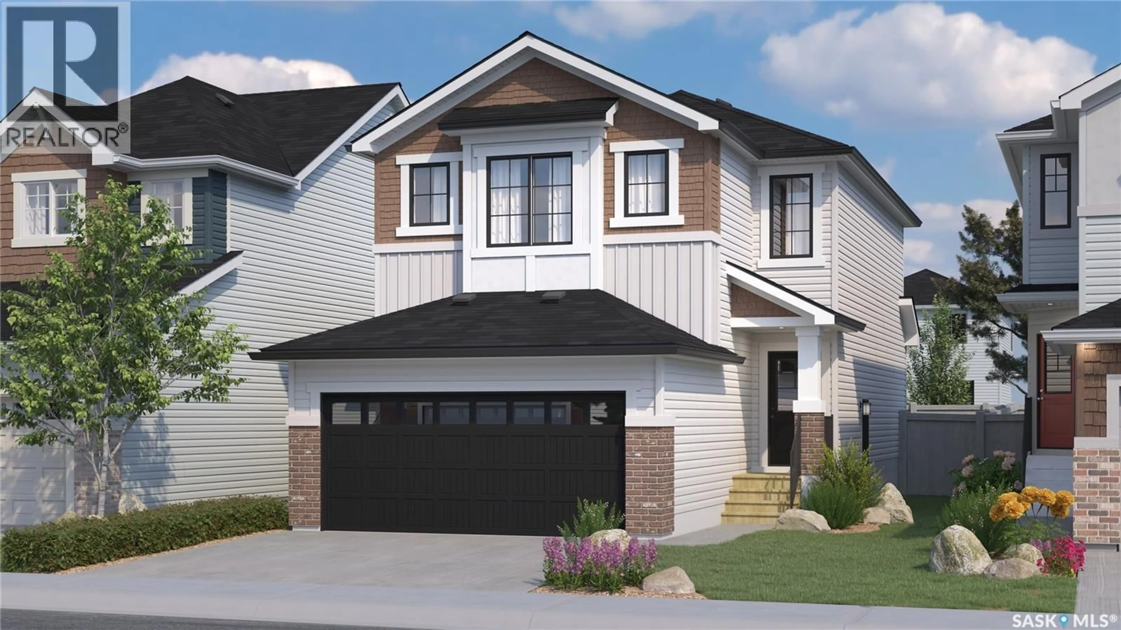 Home with vinyl exterior material, street for 403 YUEL CRESCENT, Saskatoon Saskatchewan S7W0Y4