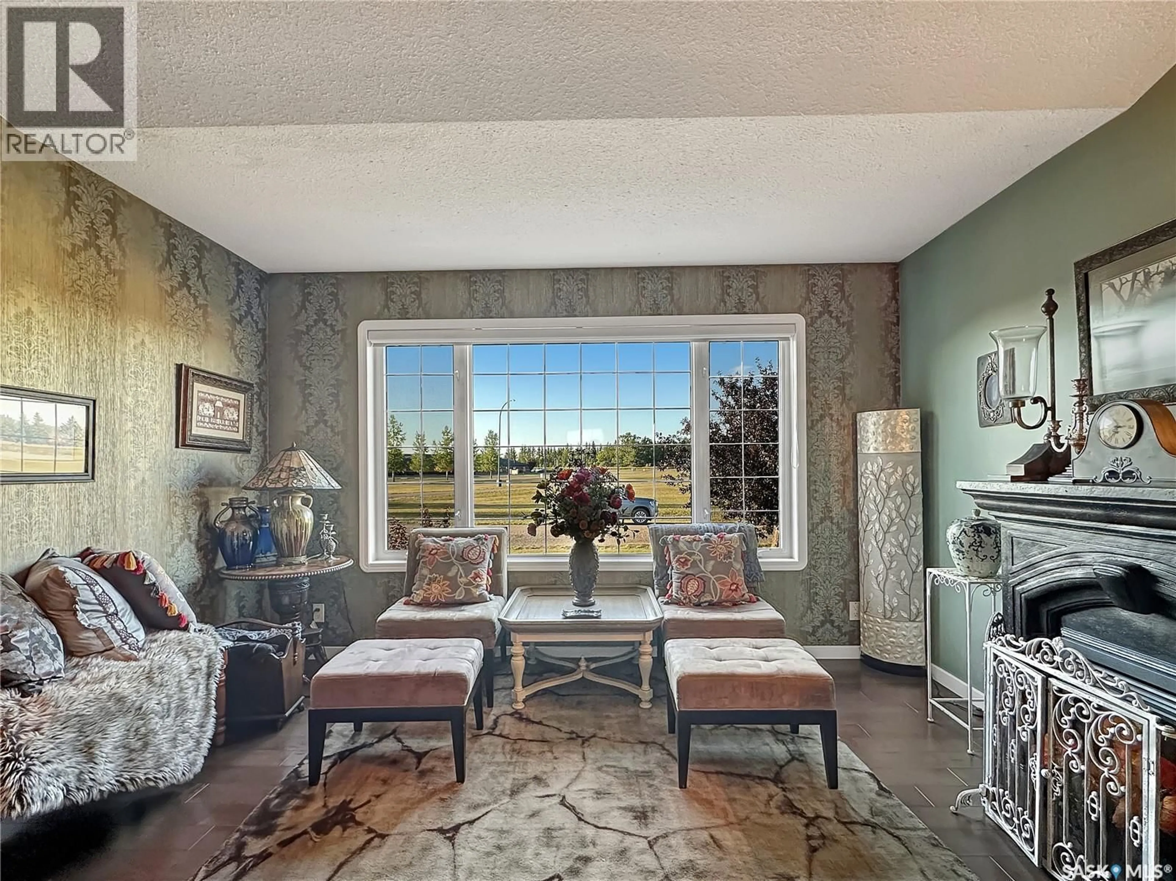 Living room with furniture, unknown for 110 SUNSET CRESCENT, Balcarres Saskatchewan S0G0C0
