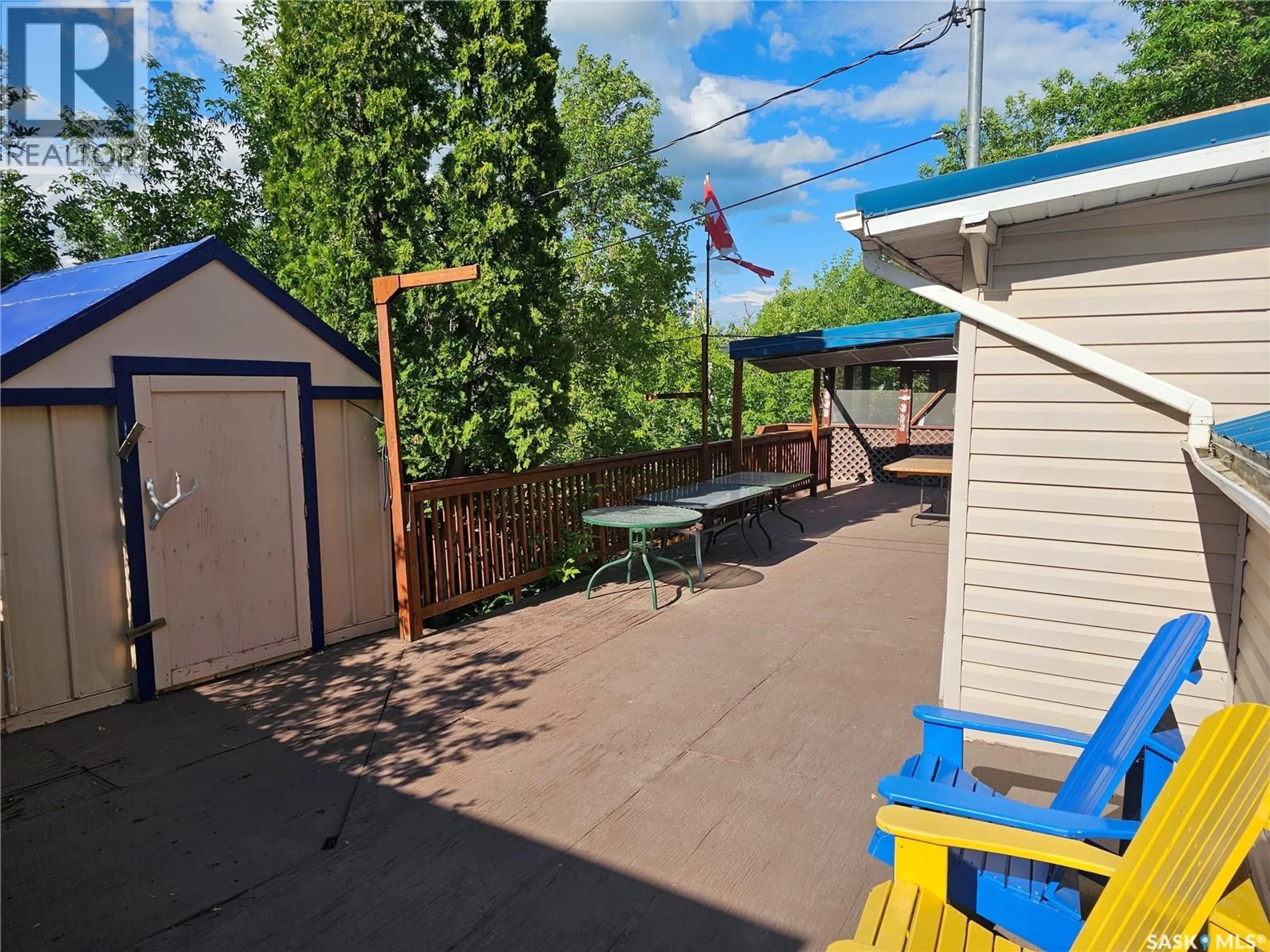 Patio, street for 108 BRIERE DRIVE, Regina Beach Saskatchewan S0G4C0
