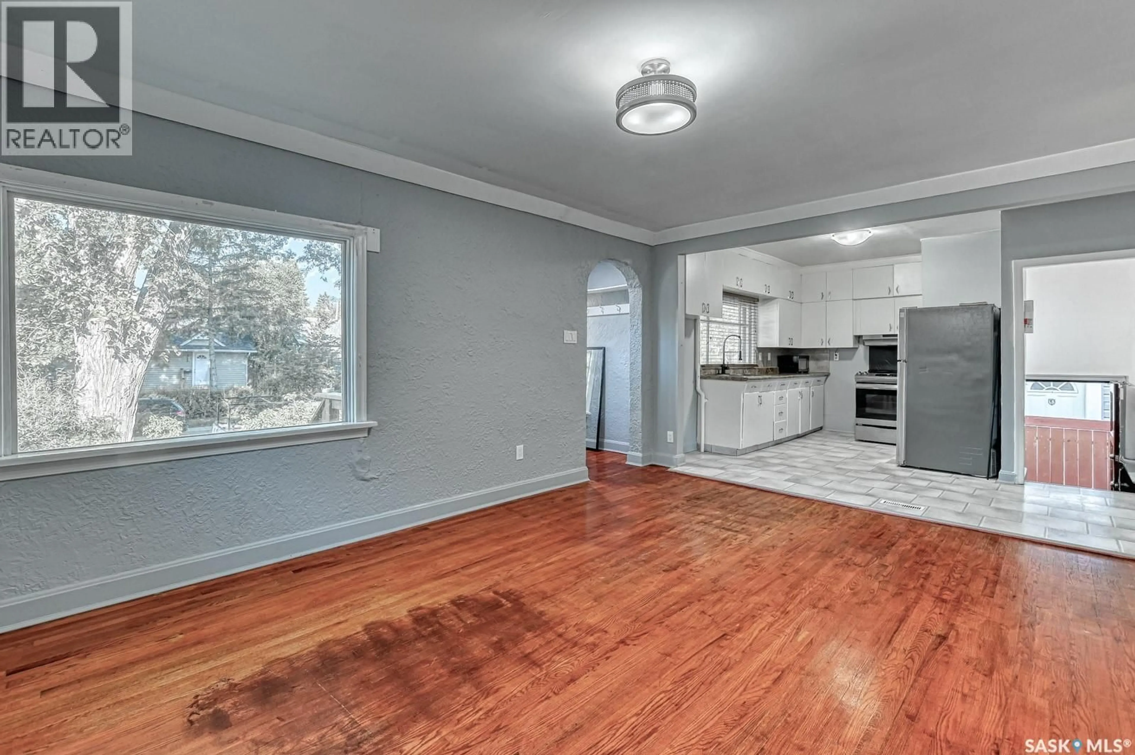 Open concept kitchen, unknown for 1343 QUEEN STREET, Regina Saskatchewan S4T4B7