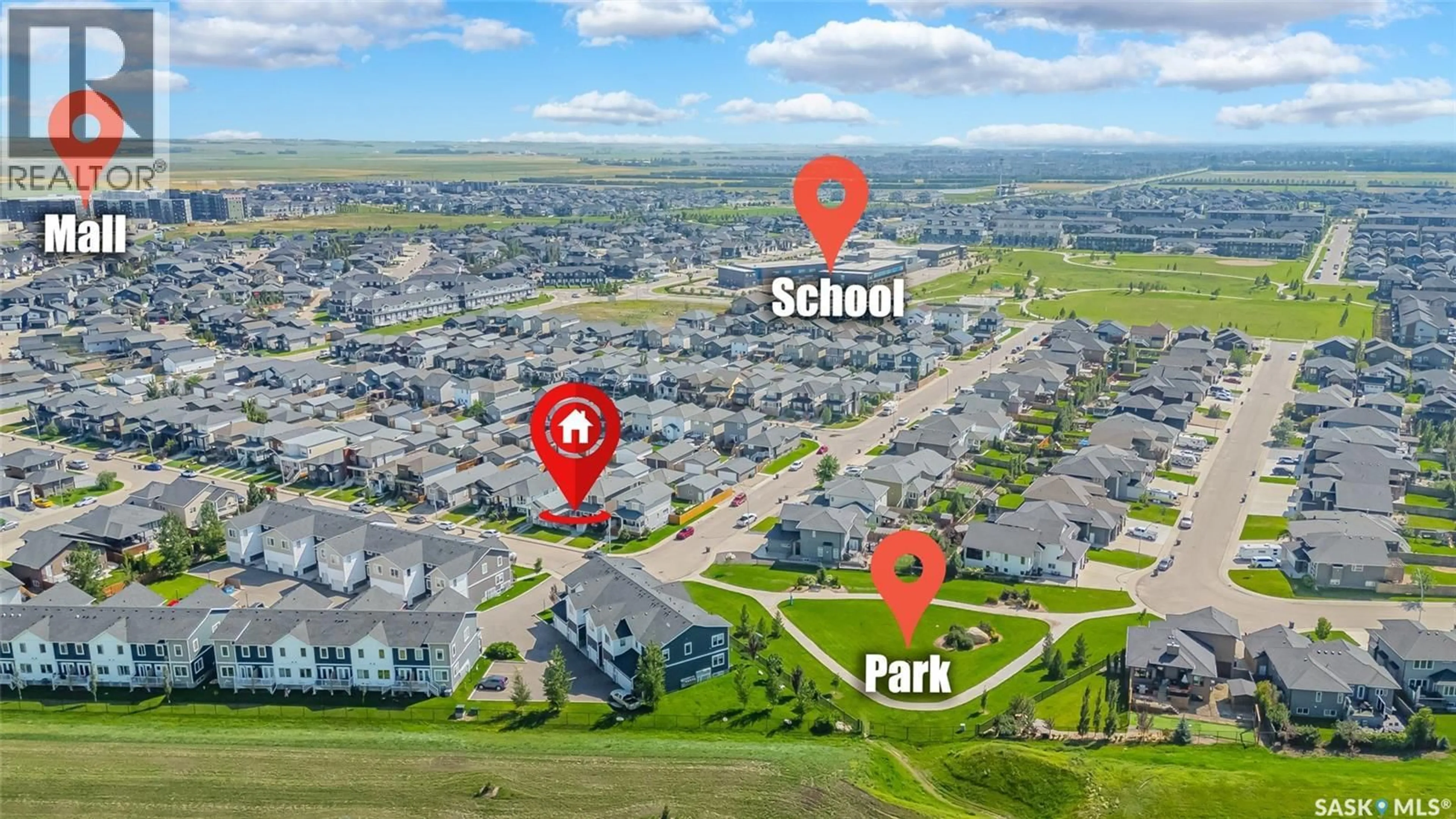 Picture of a map for 507 KLOPPENBURG CRESCENT, Saskatoon Saskatchewan S7W0P1