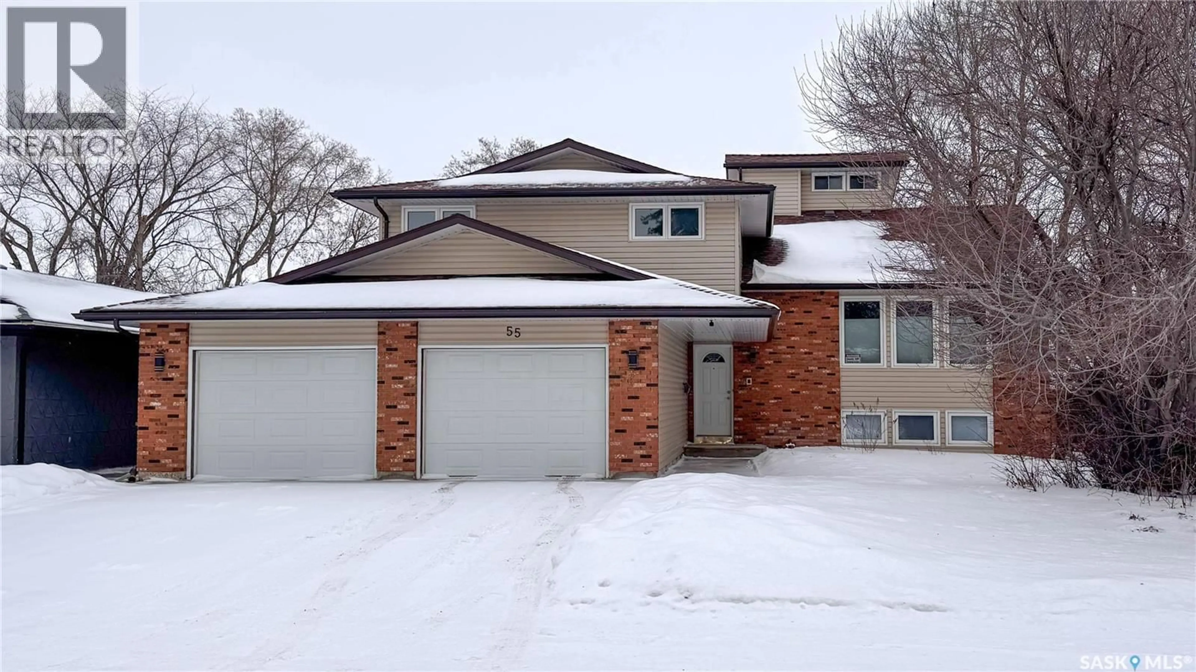 Home with brick exterior material, street for 55 METCALFE ROAD, Regina Saskatchewan S4V0H6