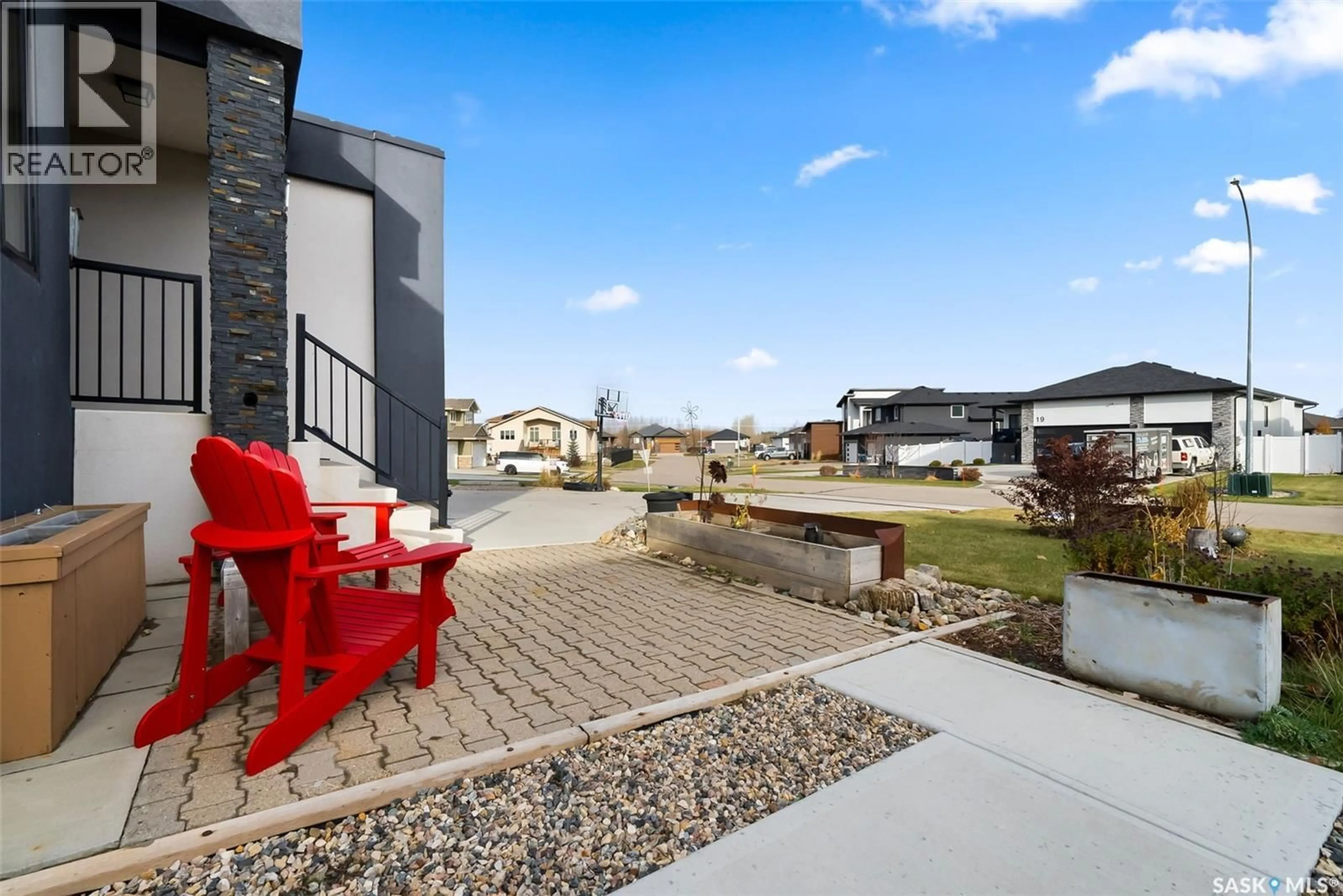 Patio, street for 18 PRINCETON DRIVE, White City Saskatchewan S4L0C8