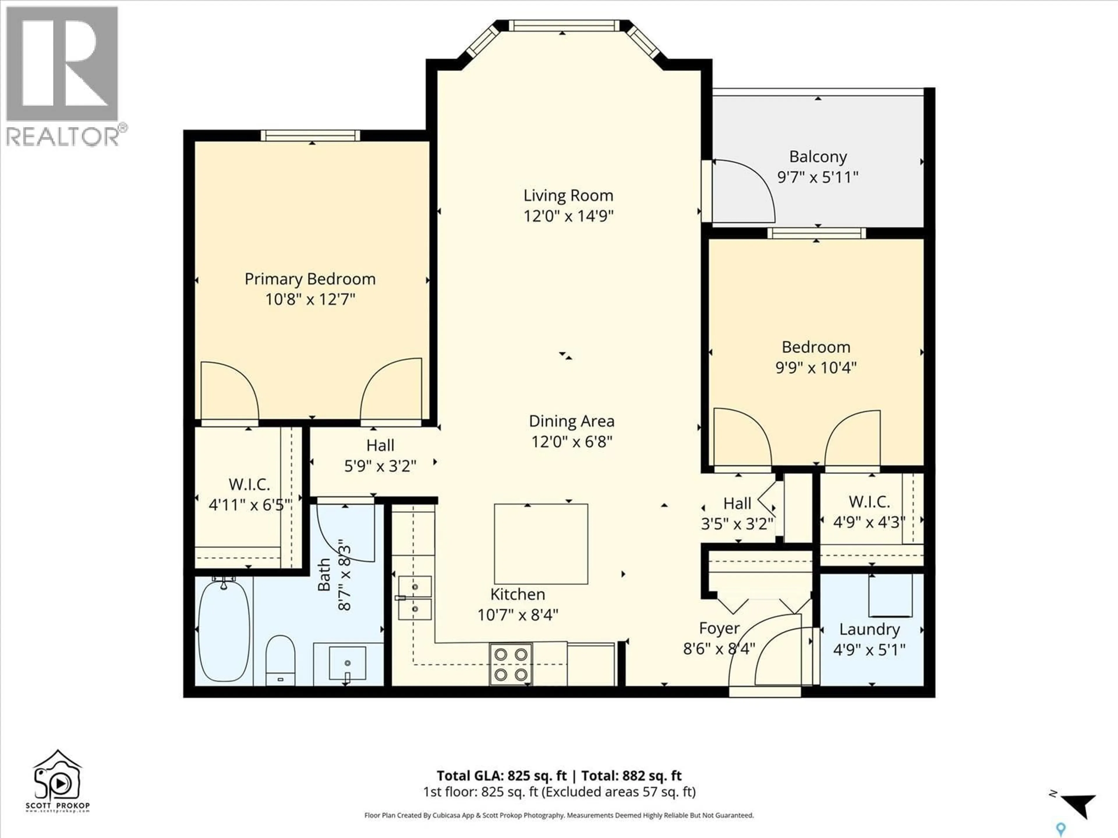 Floor plan for 207C HUNTER ROAD, Saskatoon Saskatchewan S7T1C9