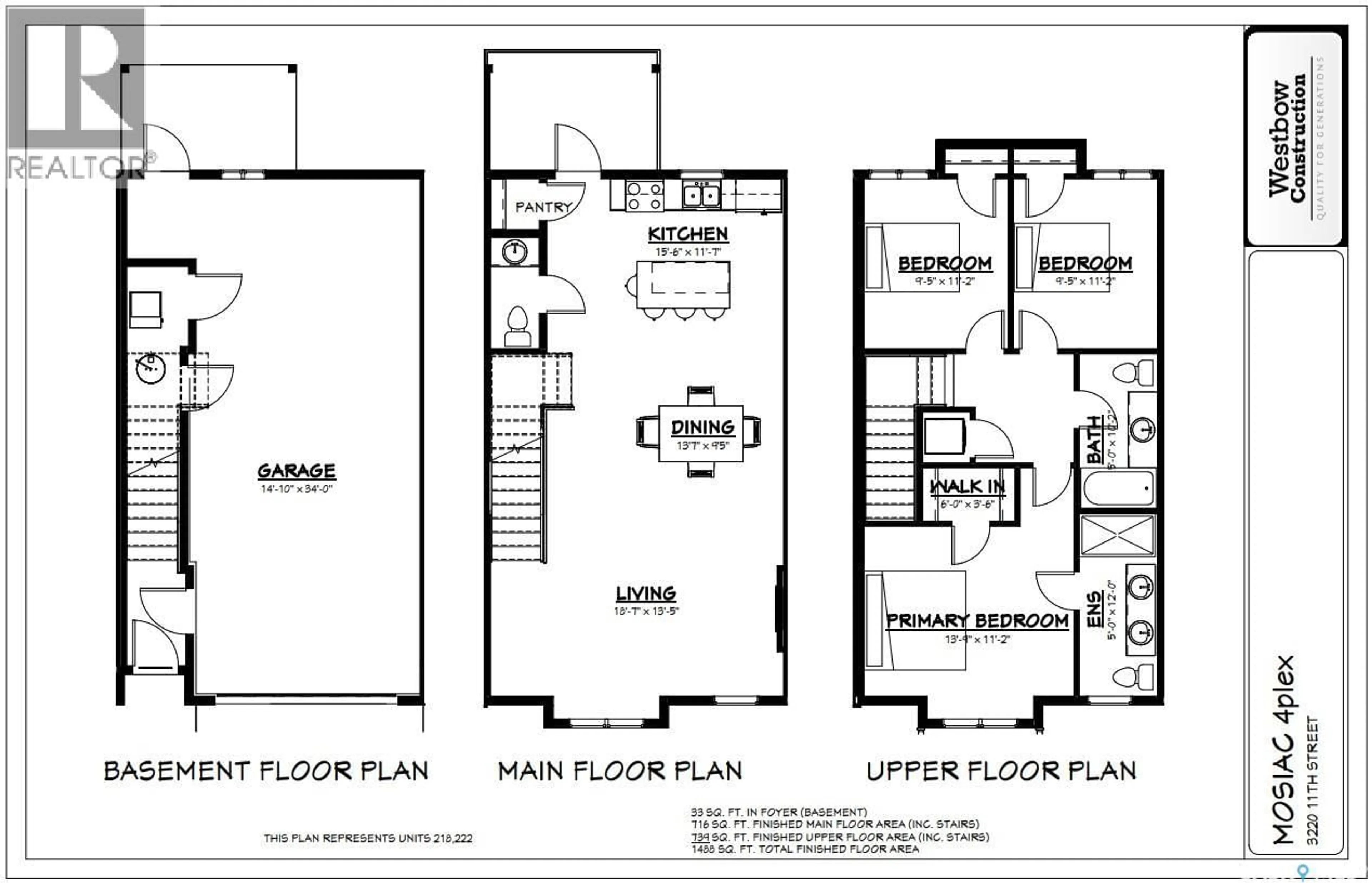 Floor plan for 137 3220 11TH STREET, Saskatoon Saskatchewan S7M5M4