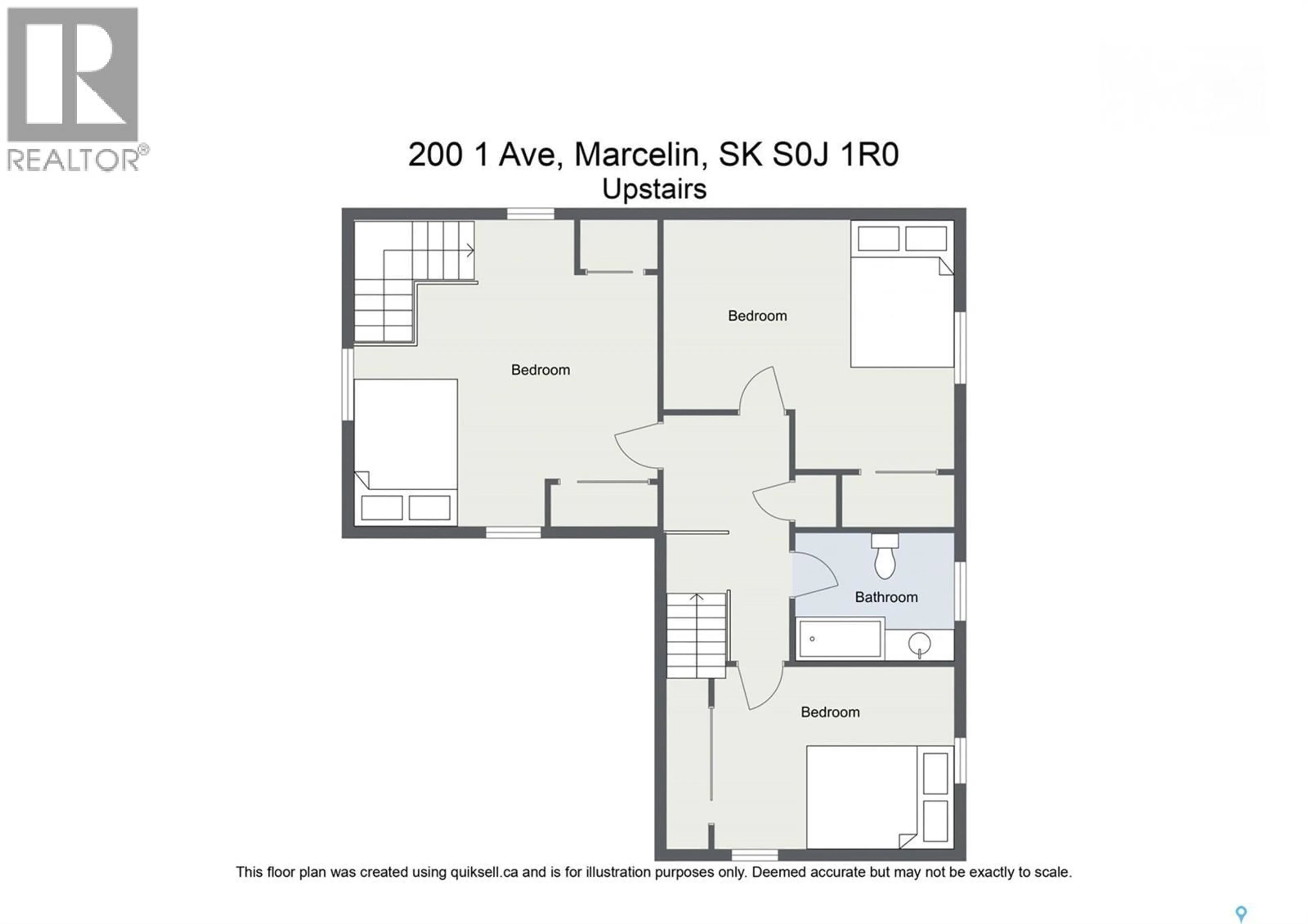 Floor plan for 200 1ST AVENUE, Marcelin Saskatchewan S0J1R0