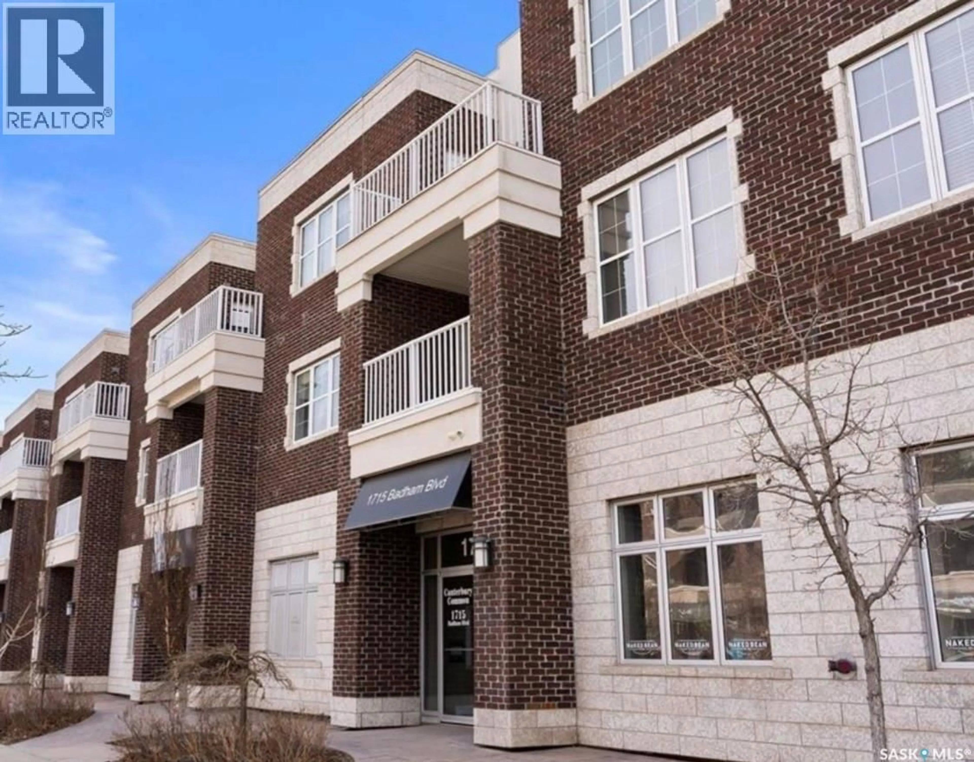 Home with brick exterior material, building for 320 1715 BADHAM BOULEVARD, Regina Saskatchewan S4P0M9