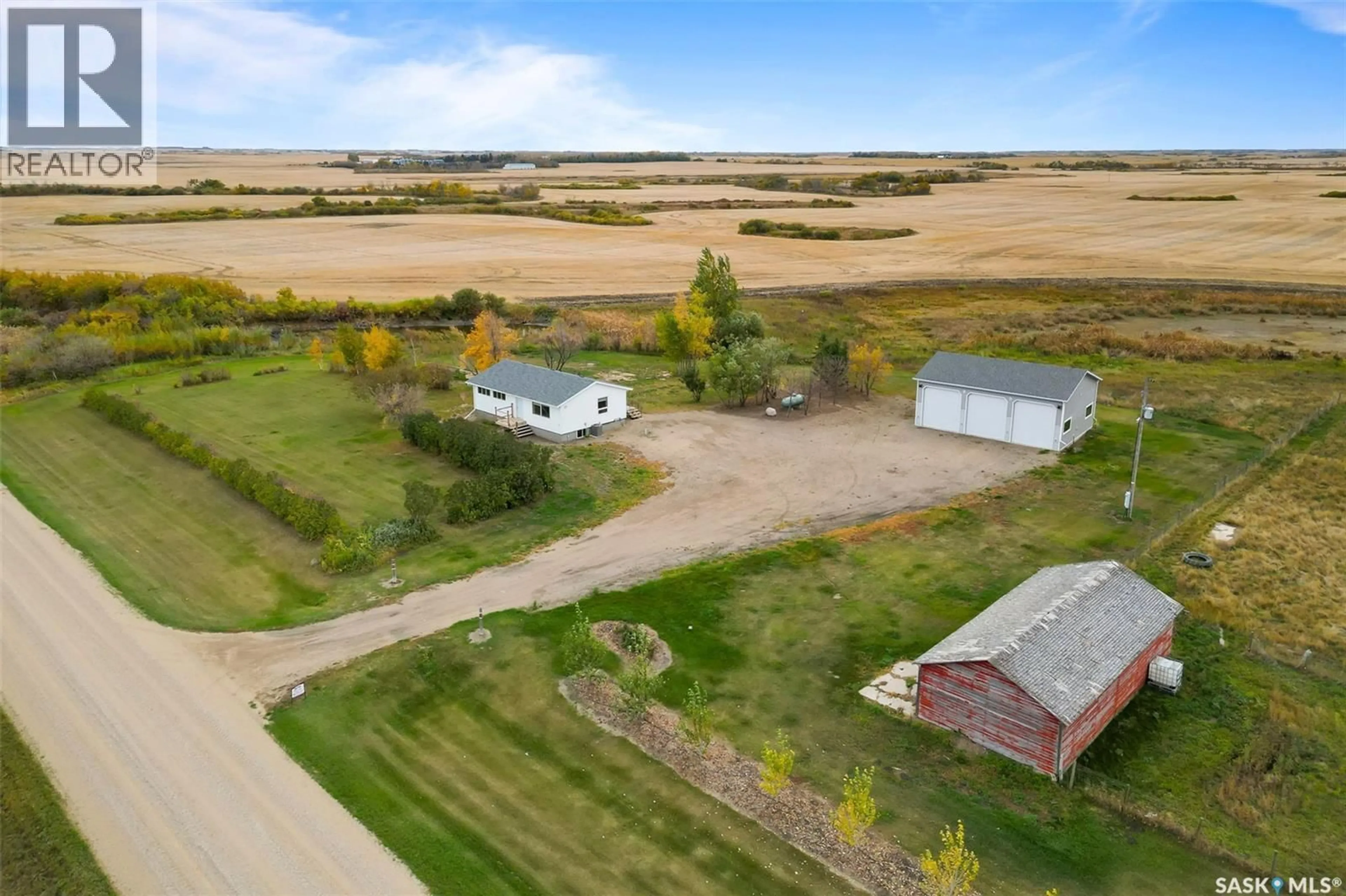 A pic from outside/outdoor area/front of a property/back of a property/a pic from drone, unknown for 10 ACRES RM OF SOUTH QUAPPELLE ACREAGE, South Qu'Appelle Rm No. 157 Saskatchewan S0G1K0