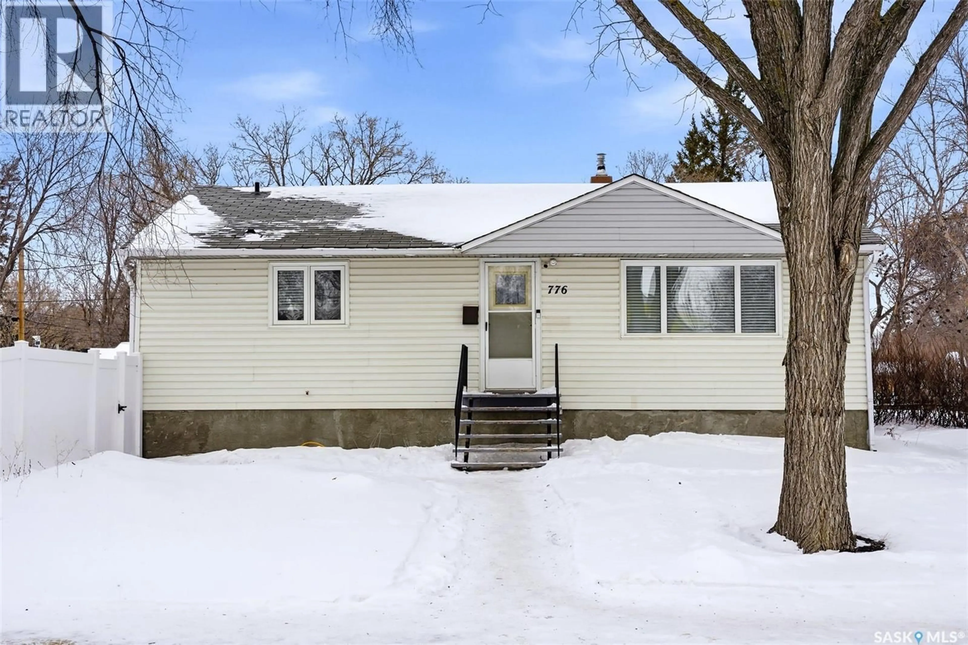 Home with vinyl exterior material, street for 776 FORGET STREET, Regina Saskatchewan S4T4X2