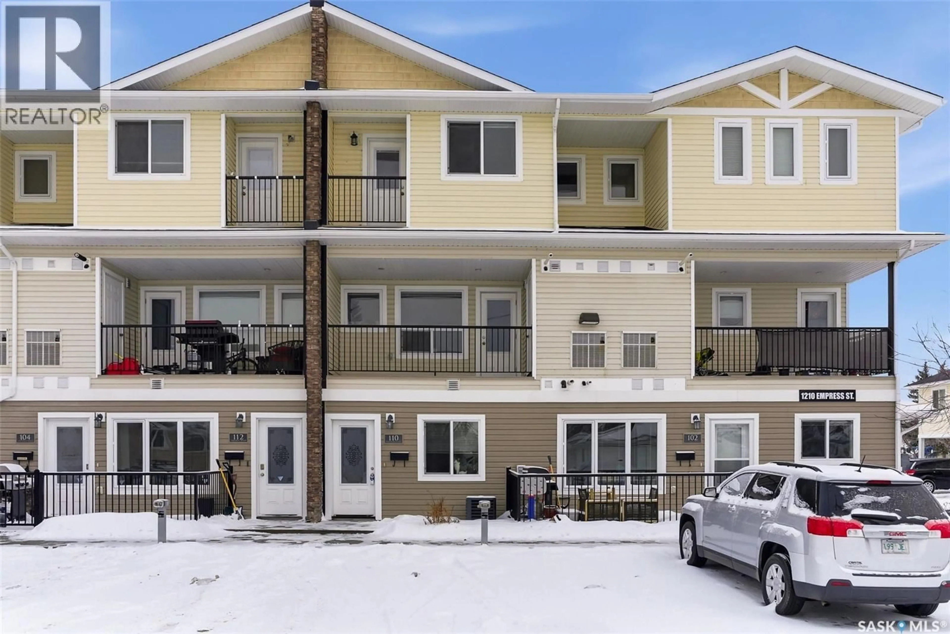 Patio, unknown for 110 - 1210 EMPRESS STREET, Regina Saskatchewan S4T1G7