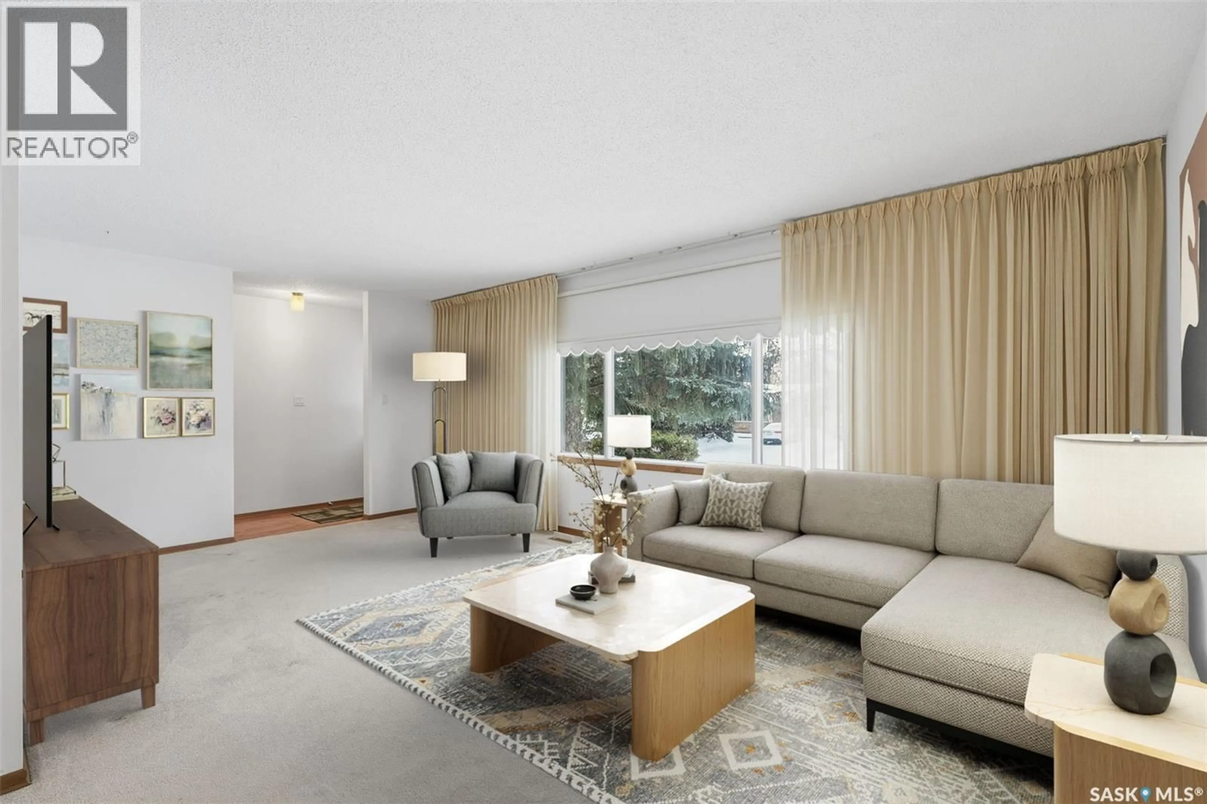 Living room with furniture, unknown for 121 SIMON FRASER CRESCENT, Saskatoon Saskatchewan S7H3S9