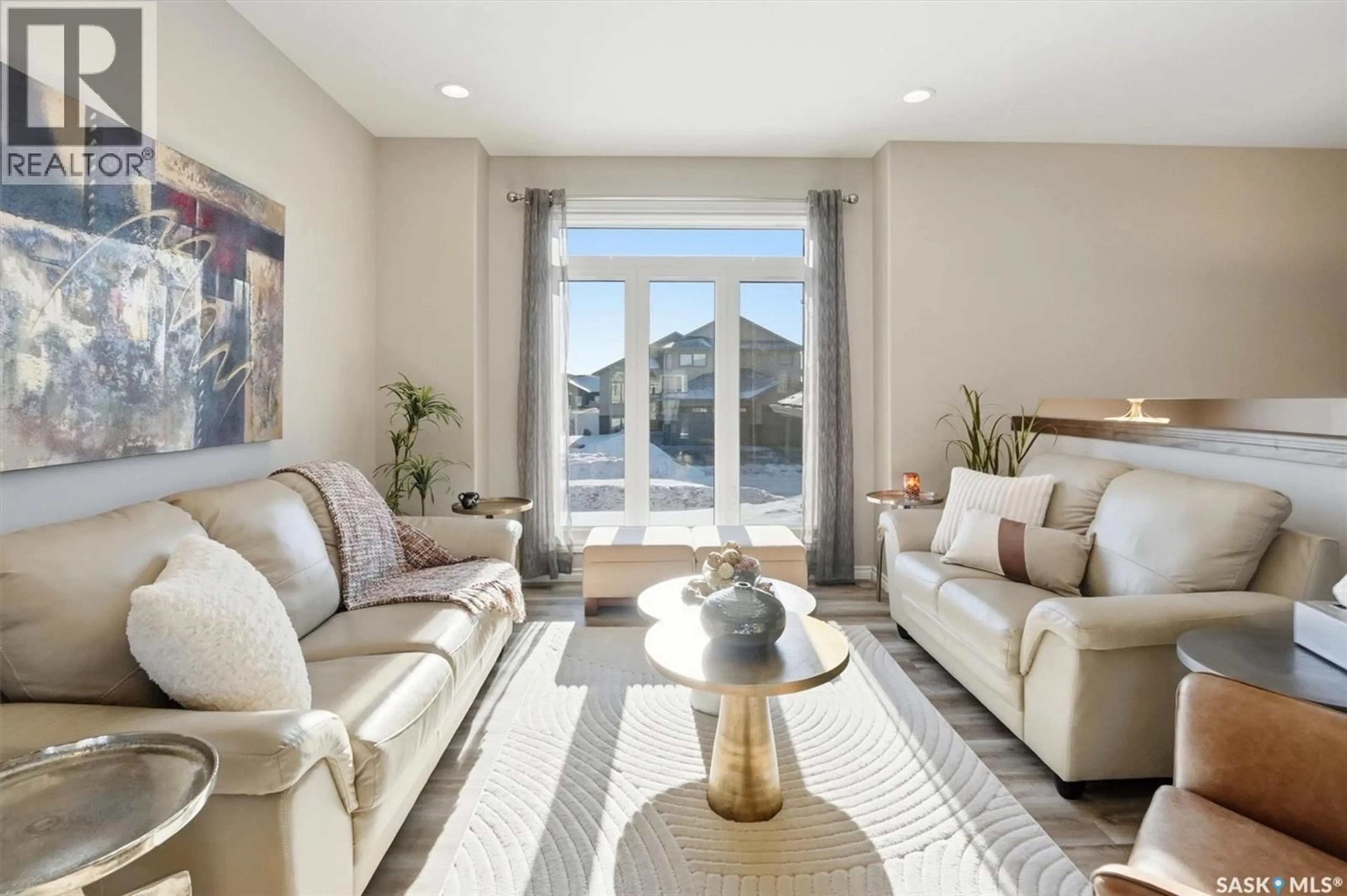 Living room with furniture, unknown for 404 LYLE CRESCENT, Warman Saskatchewan S0K4S1