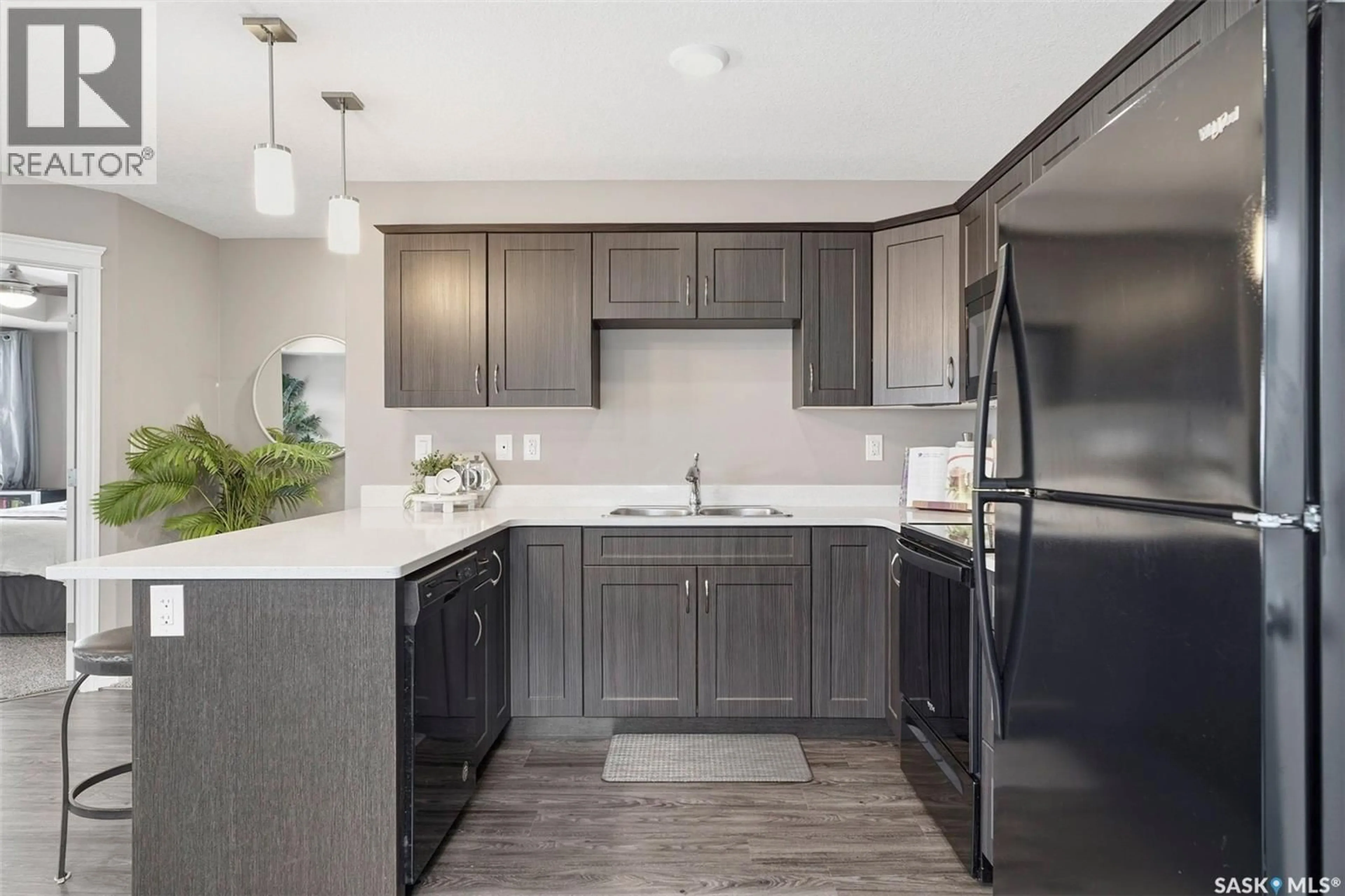 Open concept kitchen, unknown for 507 110 AKHTAR BEND, Saskatoon Saskatchewan S7W0Y9