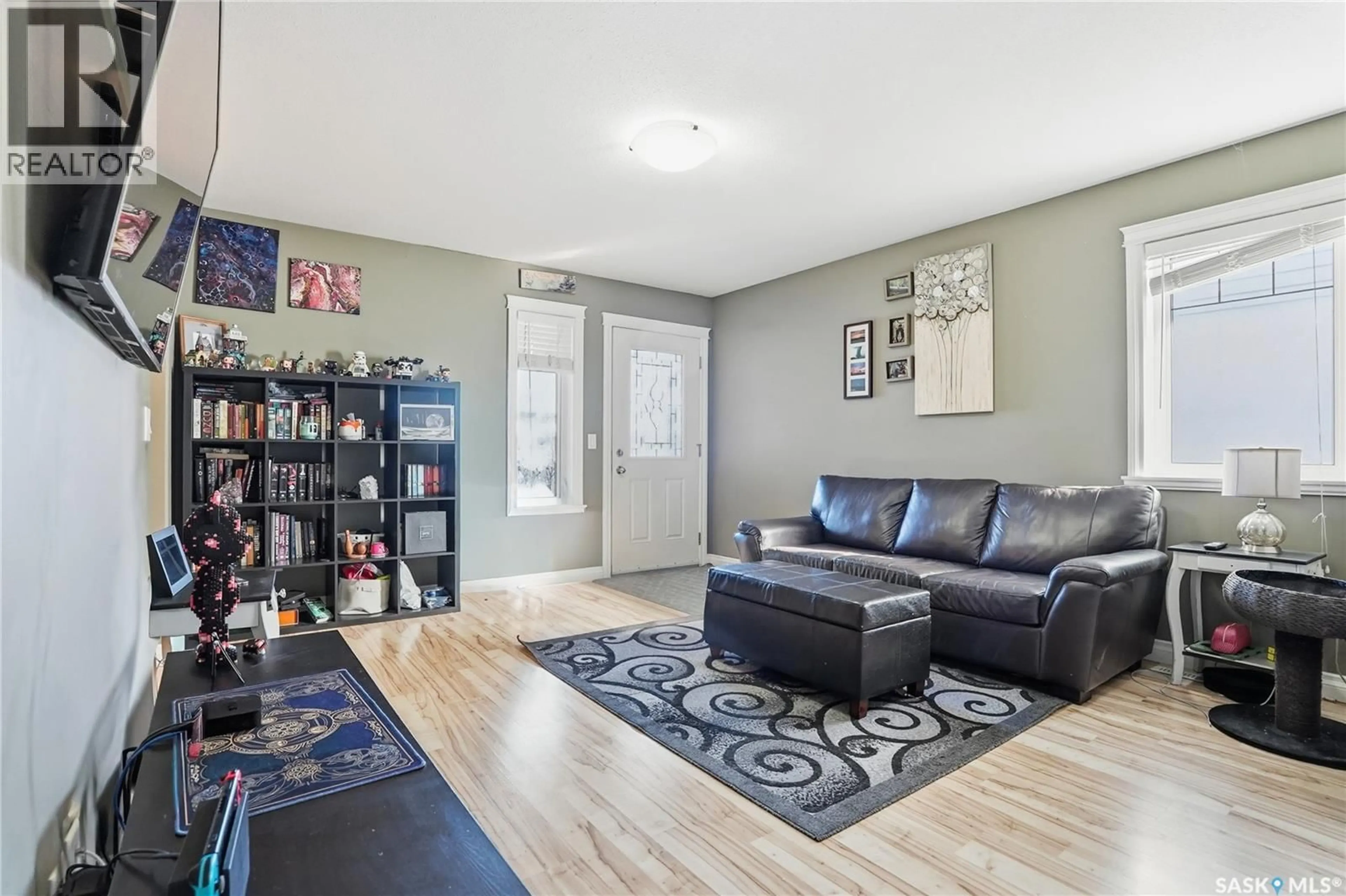 Living room with furniture, unknown for 453 BROOKLYN CRESCENT, Warman Saskatchewan S0K0A1