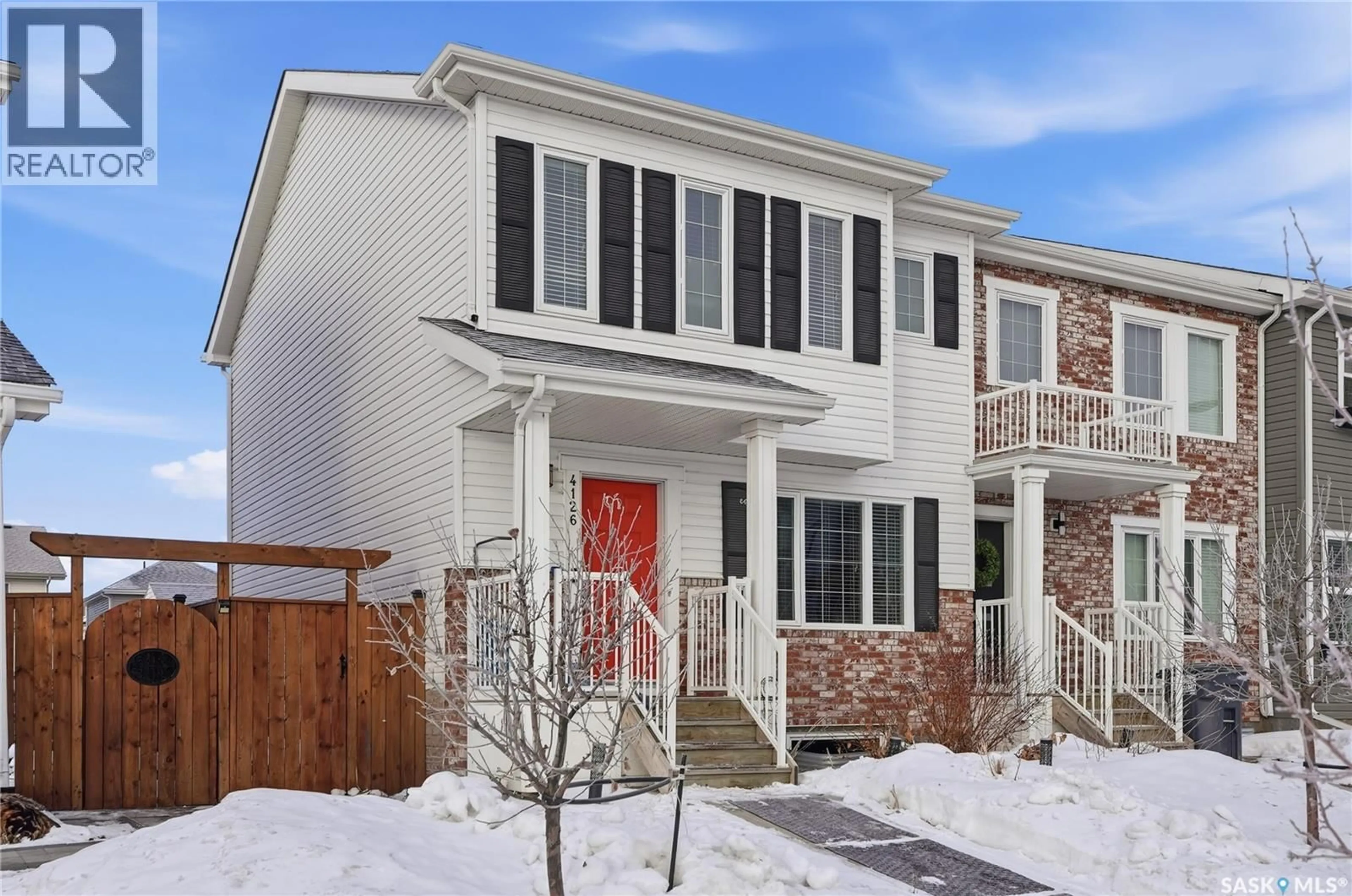 Home with brick exterior material, street for 4126 BRIGHTON CIRCLE, Saskatoon Saskatchewan S7V0M2