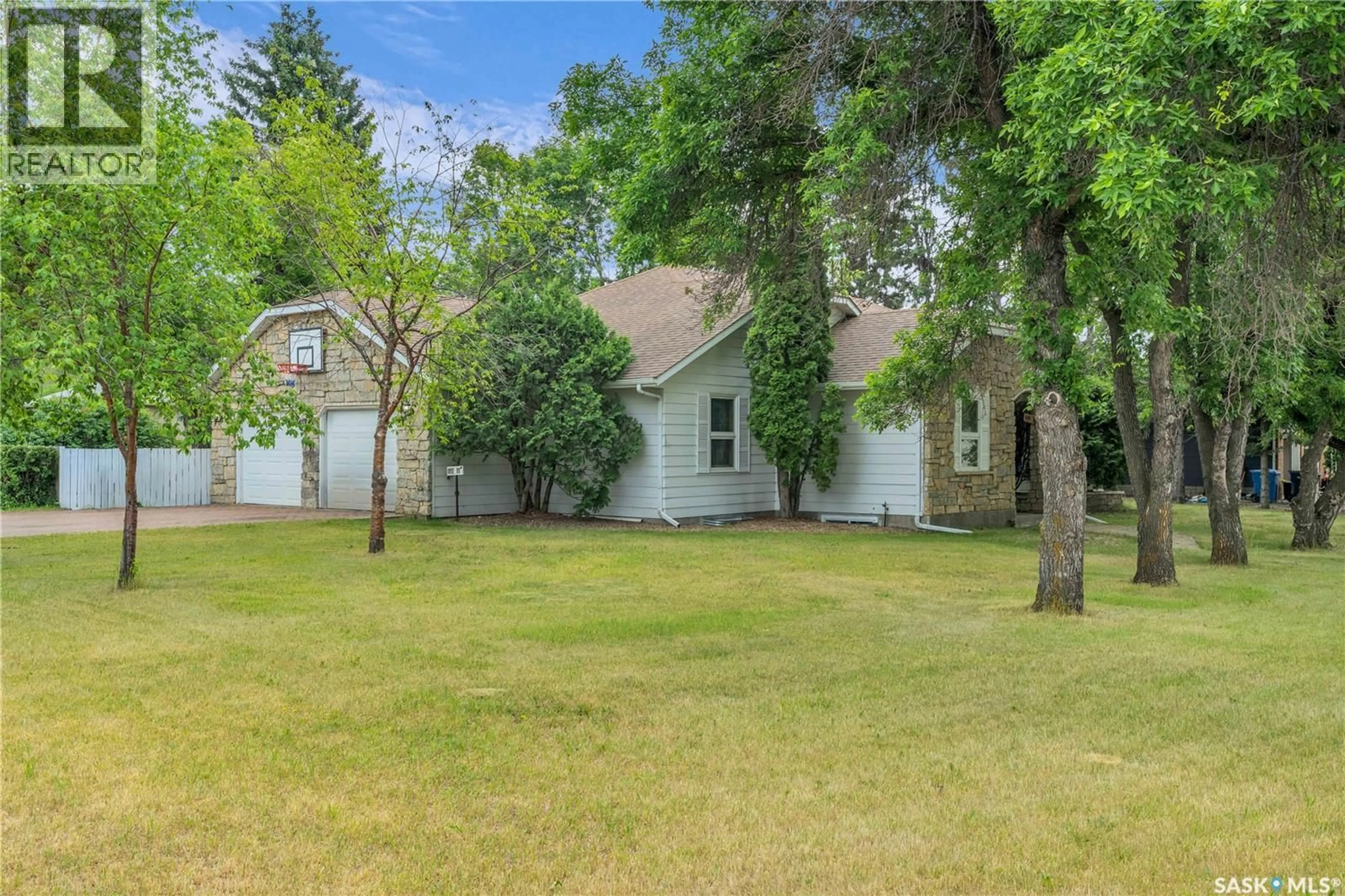 A pic from outside/outdoor area/front of a property/back of a property/a pic from drone, street for 1092 111TH STREET, North Battleford Saskatchewan S9A3S9