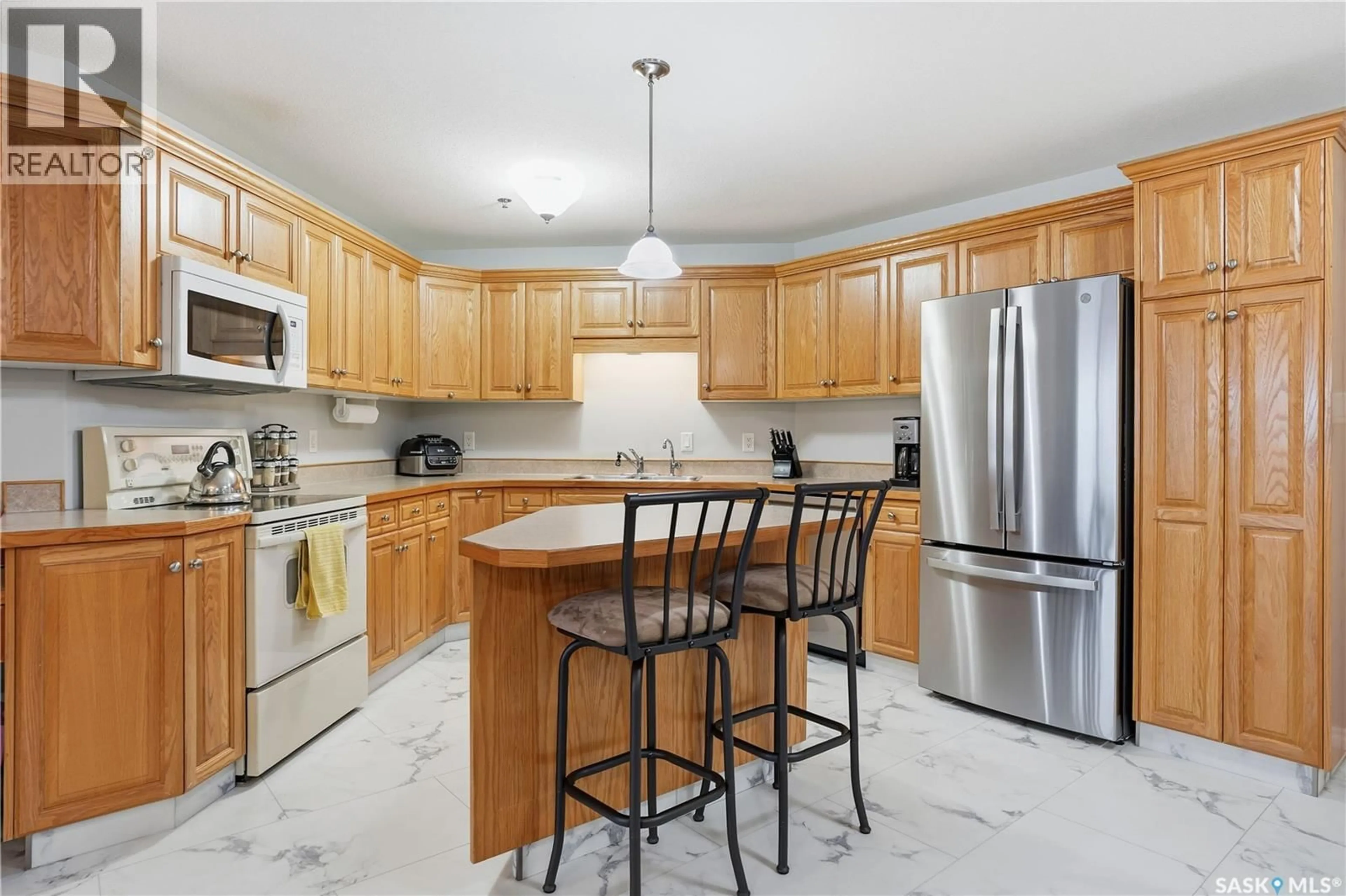 Standard kitchen, ceramic/tile floor for #312 - 2909 ARENS ROAD, Regina Saskatchewan S4V3A8