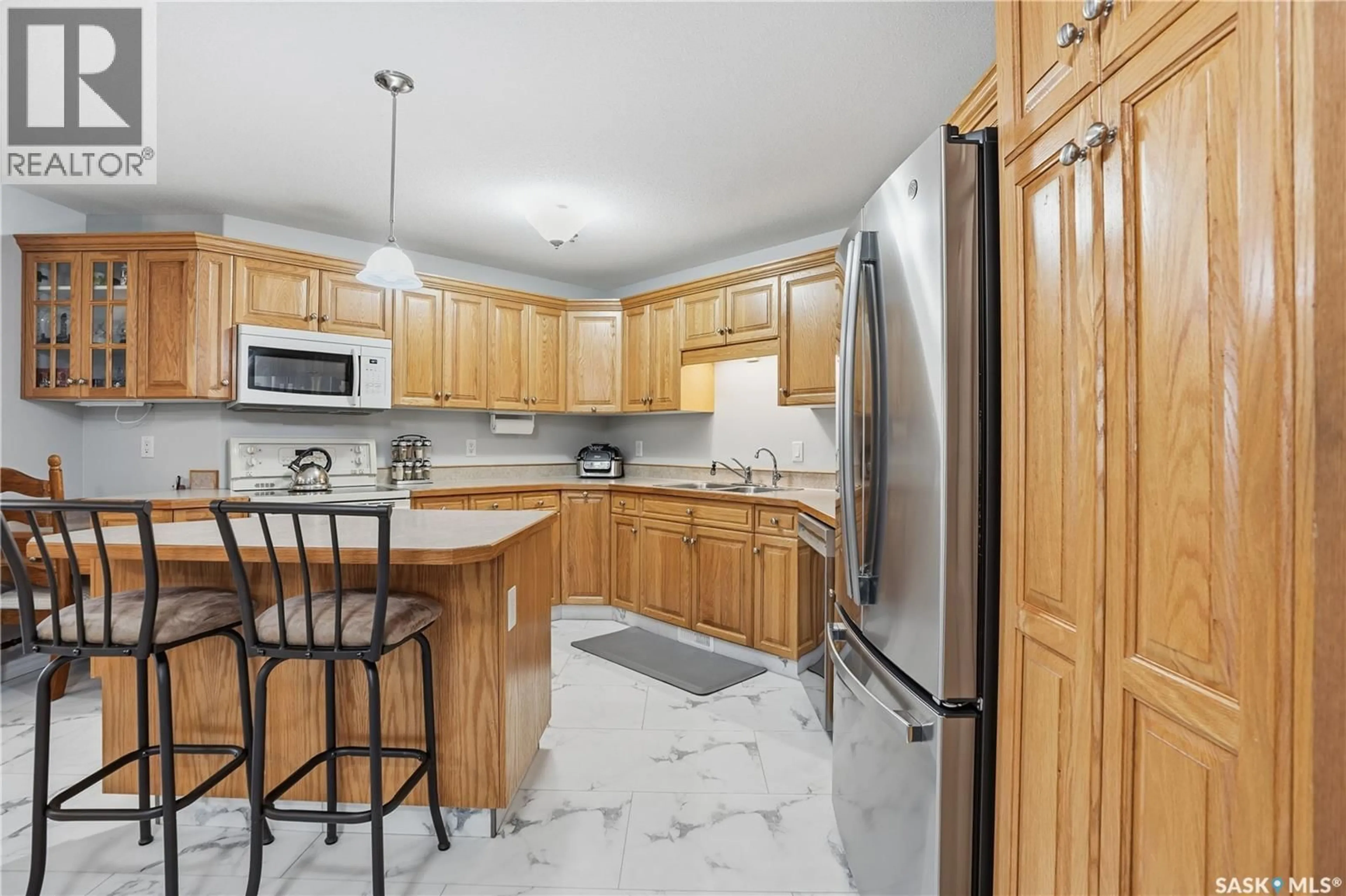 Standard kitchen, ceramic/tile floor for #312 - 2909 ARENS ROAD, Regina Saskatchewan S4V3A8