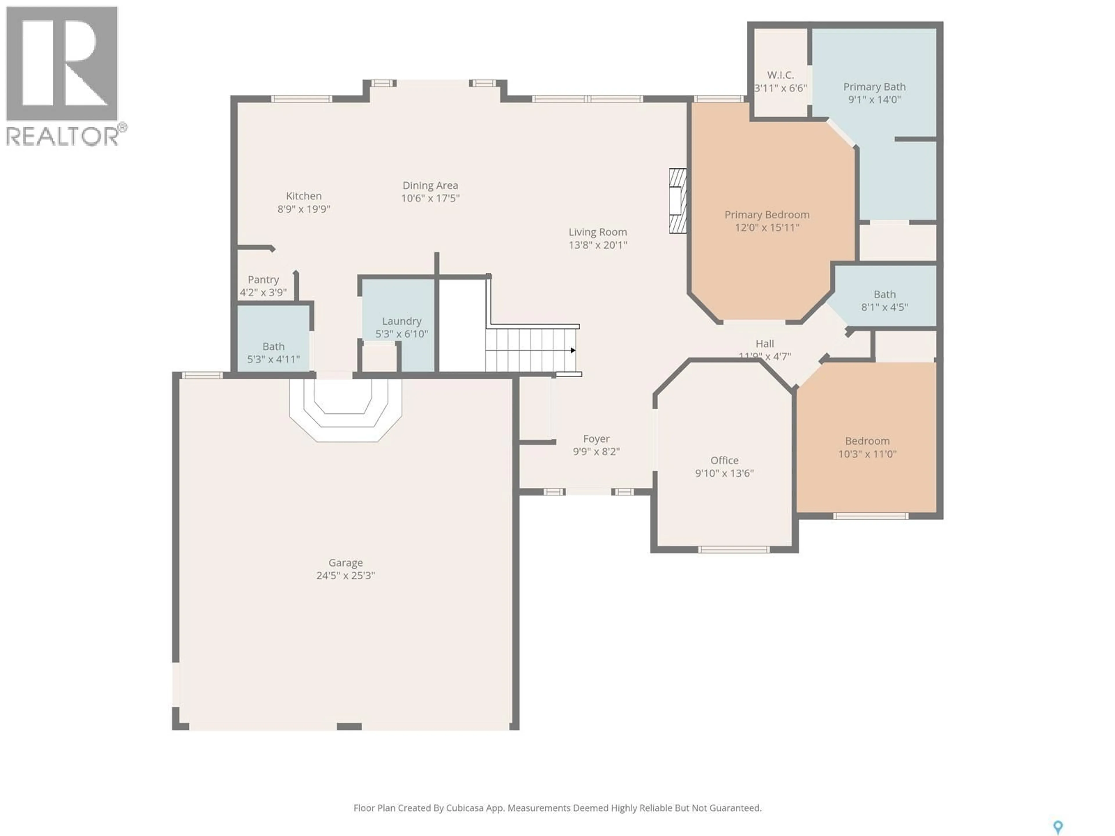 Floor plan for 910 ROTH TERRACE, Rosthern Saskatchewan S0K3R0
